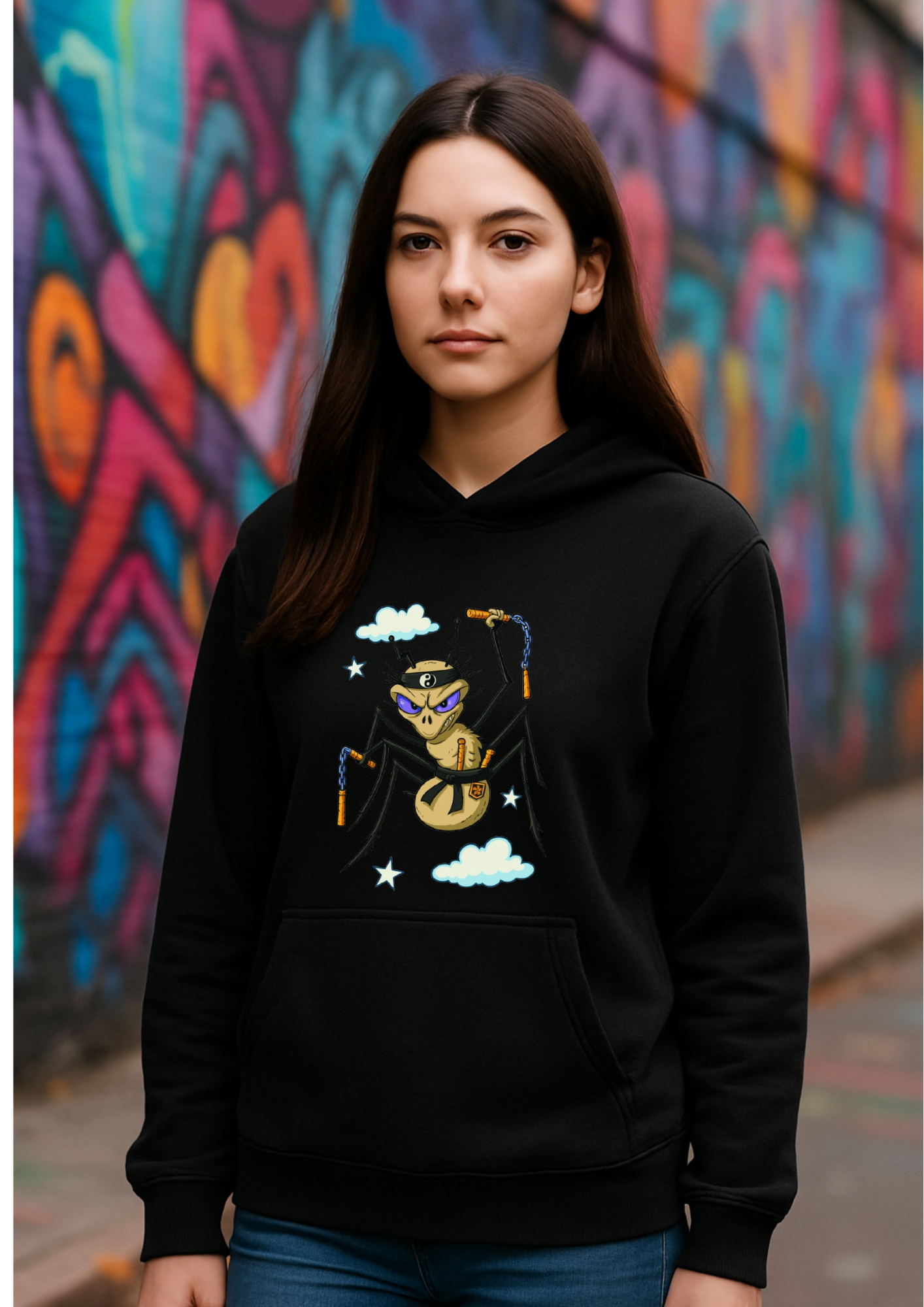 Art unisex Hoodie (Sensei Crunchy -Ant)