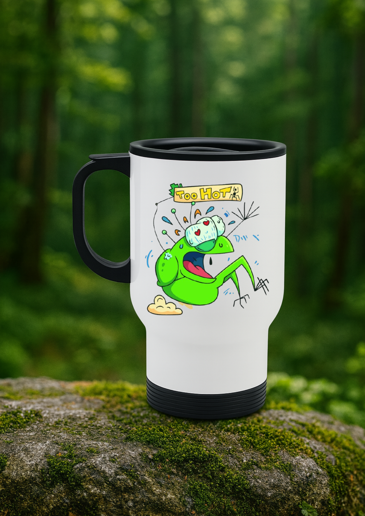 Thermo mug (TripHop- frog)