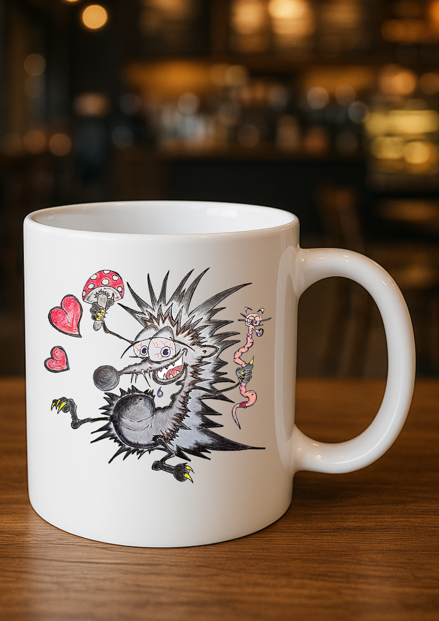 Mug (Spiky - hedgehog and the Wiggle worm)