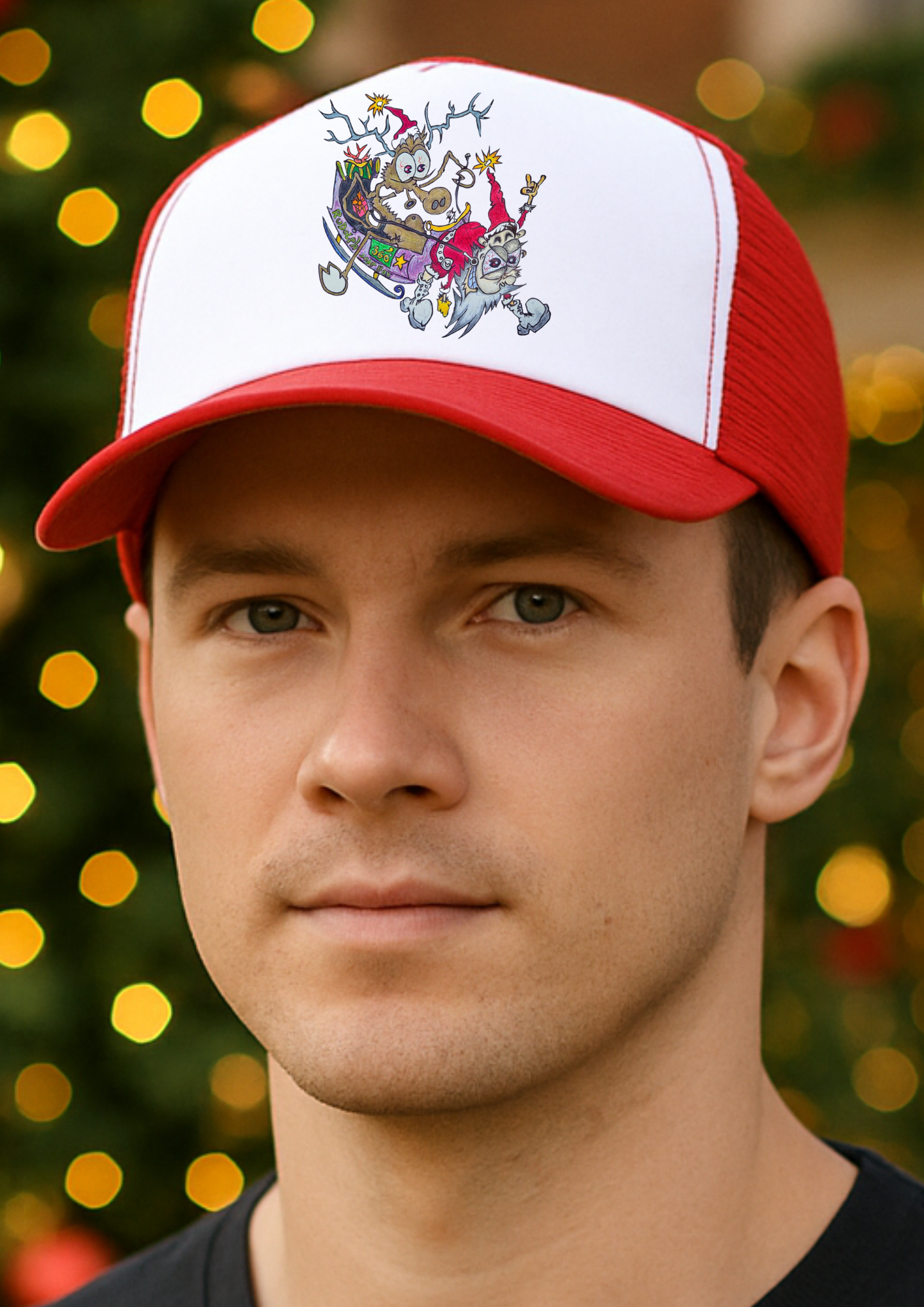 Christmas Baseball Hat – The Ninja Bellies Edition (Santa Clause)