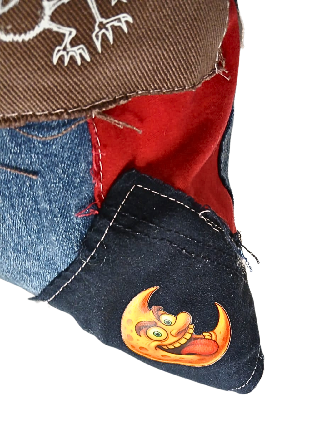 ONE OF A KIND – Upcycled Ninja Bellies Bag  (Crazy moon, Scarlet Sting ant, Termite, Lady Bird)