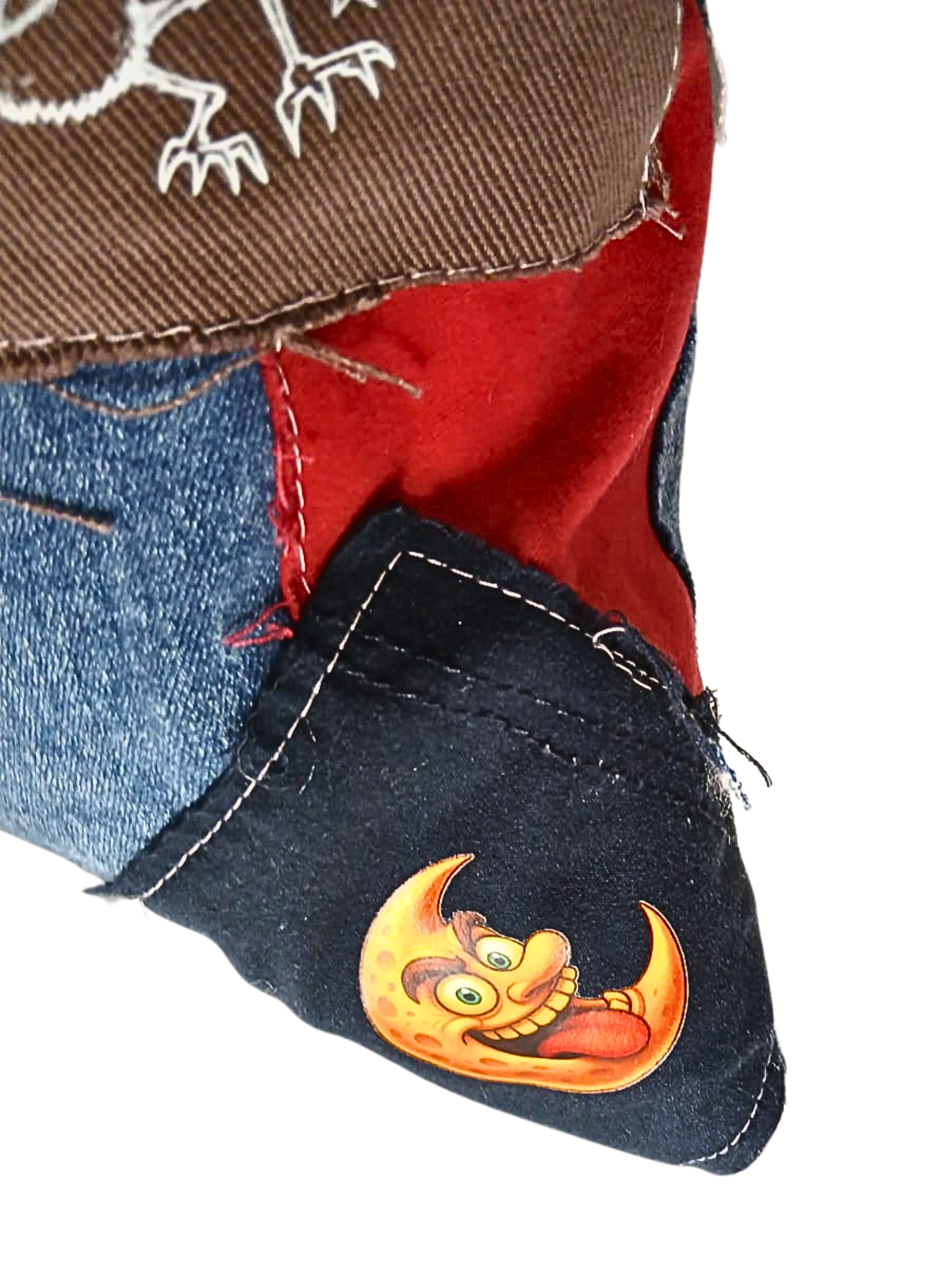 ONE OF A KIND – Upcycled Ninja Bellies Bag  (Crazy moon, Scarlet Sting ant, Termite, Lady Bird)