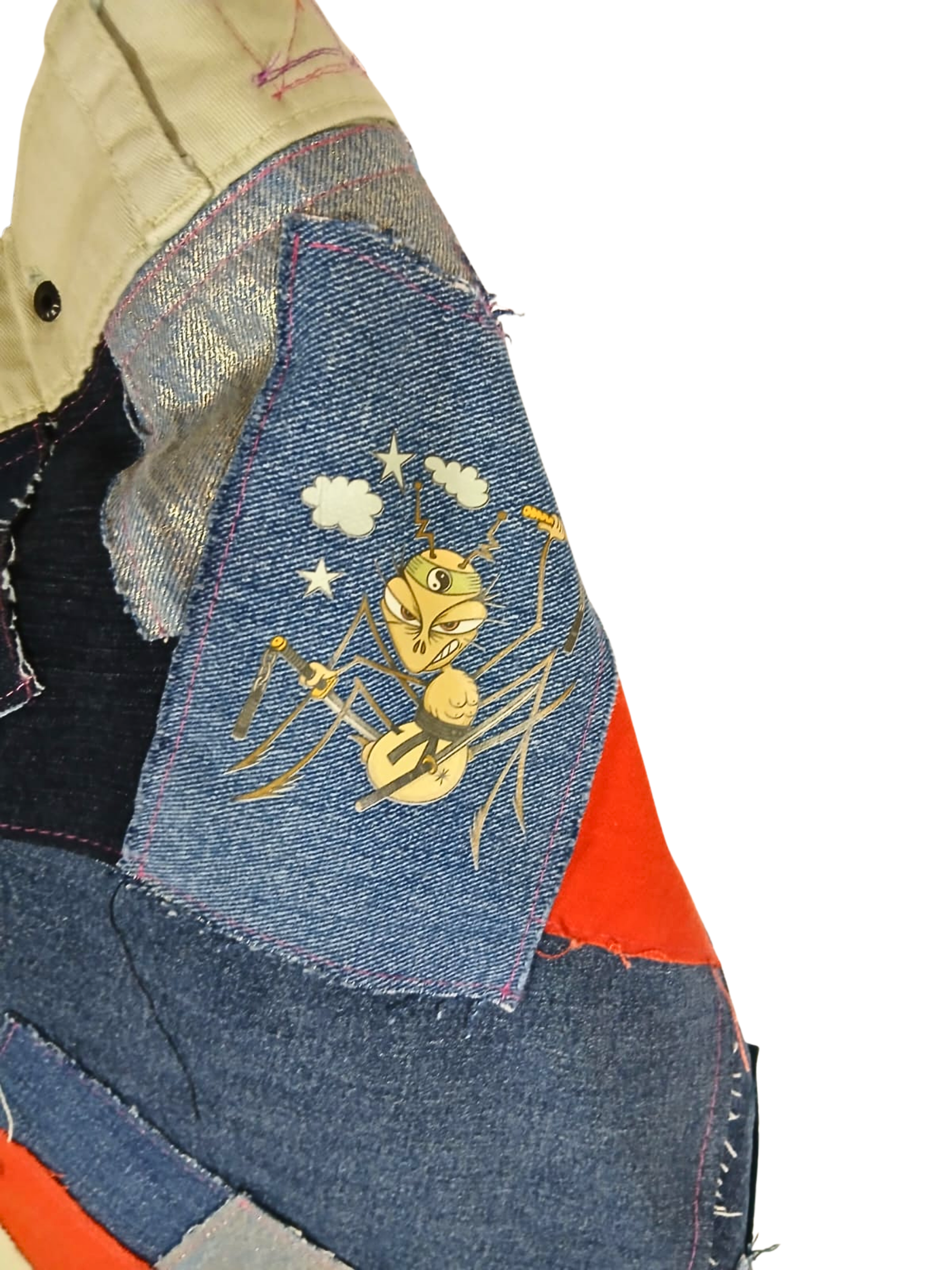 One-of-a-Kind Upcycled Bag – Cricket & Friends
