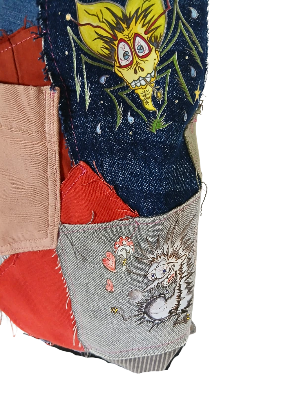 One-of-a-Kind Upcycled Bag – Cricket & Friends