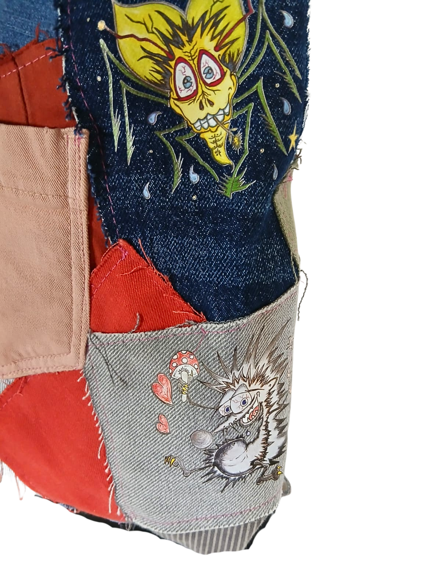 ONE OF A KIND – Upcycled Ninja Bellies Bag  (Spiky, Termite, Turbo Slim, Cricket, Prawn Patrol, Ninja Ant))