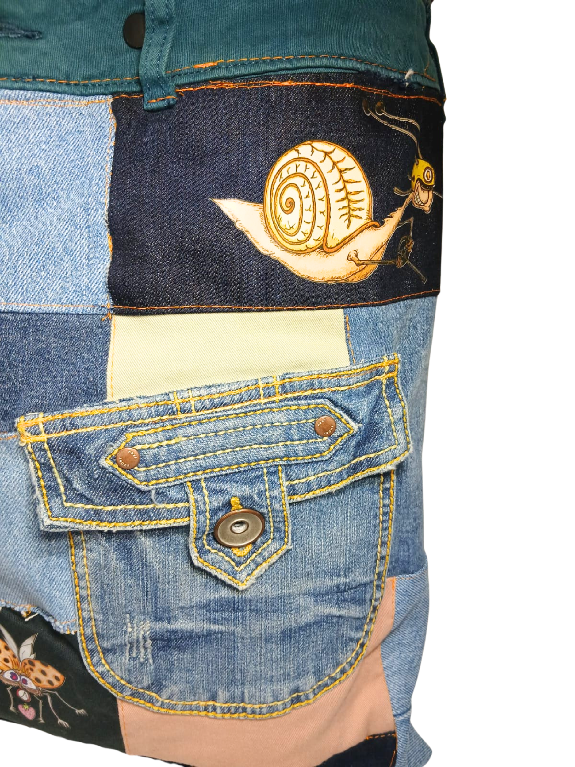 One-of-a-Kind Upcycled Bag – Chunky & Friends