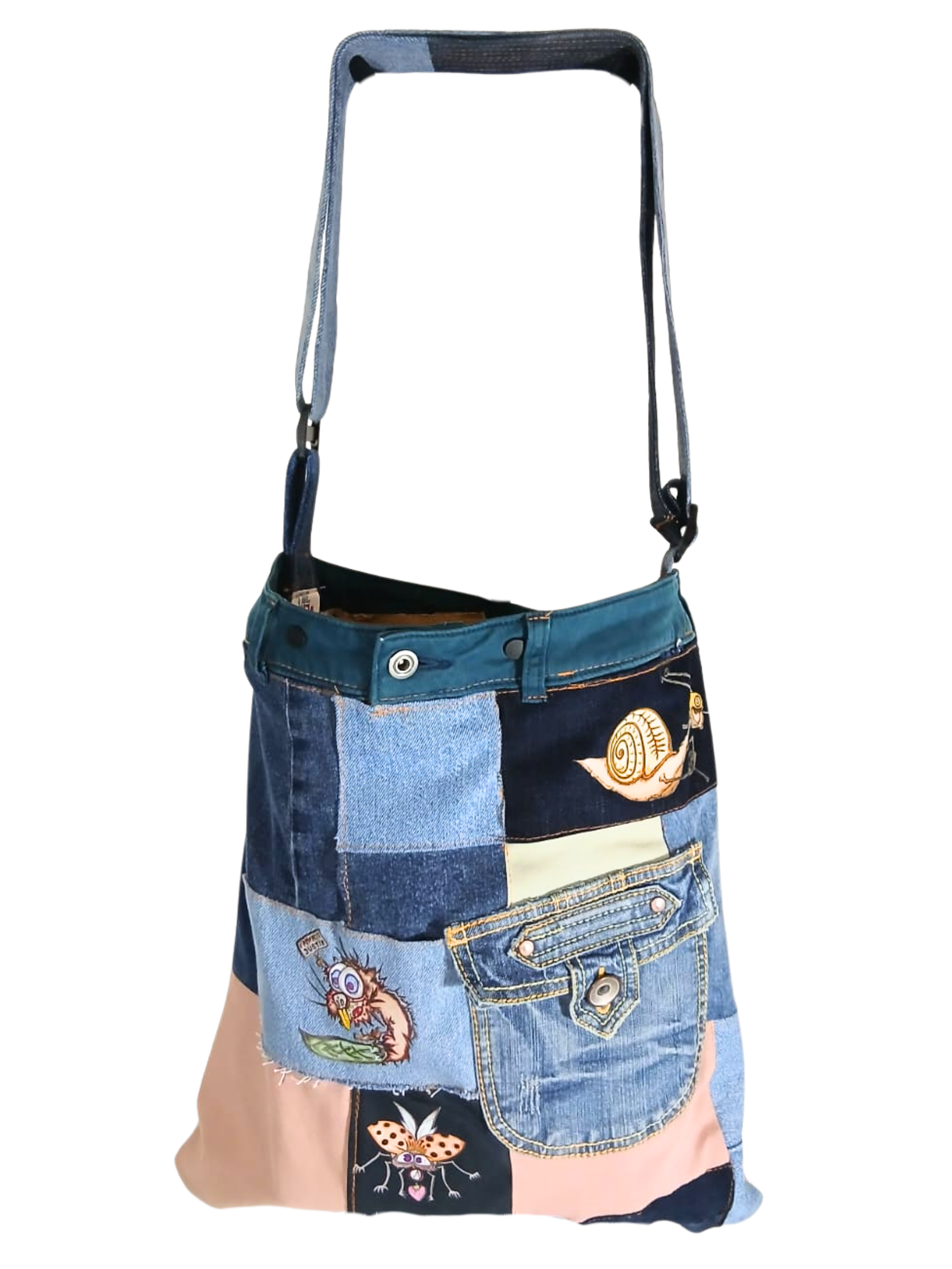One-of-a-Kind Upcycled Bag – Chunky & Friends