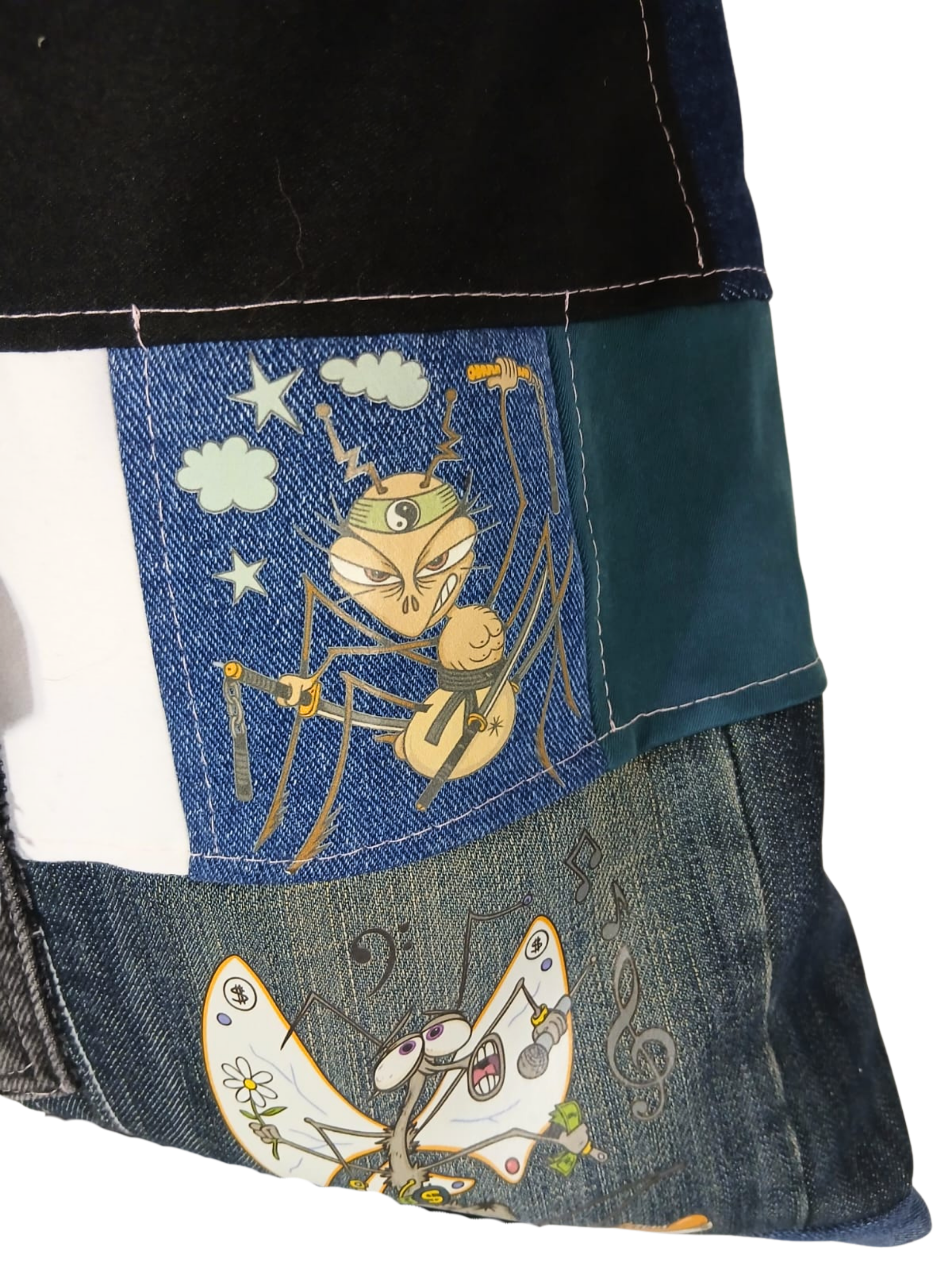 One-of-a-Kind Upcycled Bag – Berry Bandit & Friends