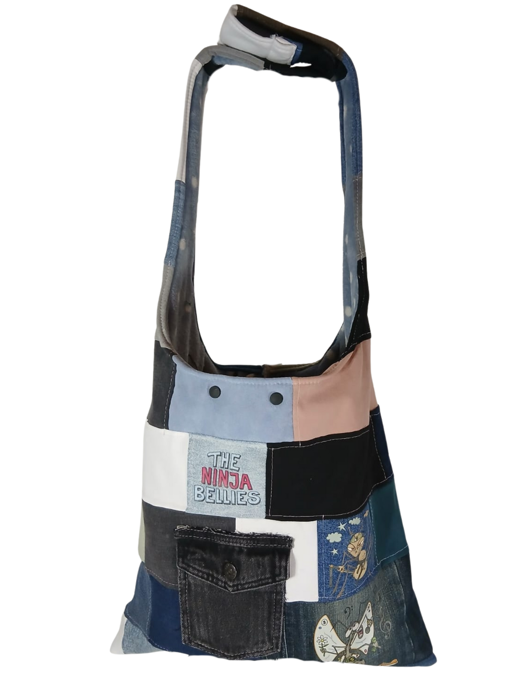 One-of-a-Kind Upcycled Bag – Berry Bandit & Friends