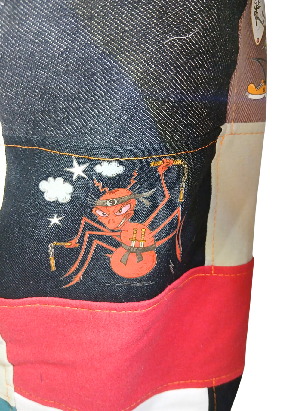 One-of-a-Kind Upcycled Bag – MC Wingz & Friends