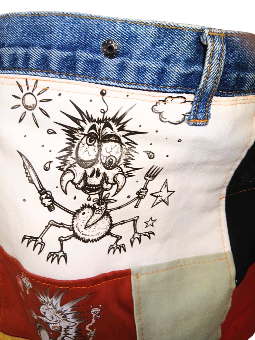 One-of-a-Kind Upcycled Bag – MC Wingz & Friends