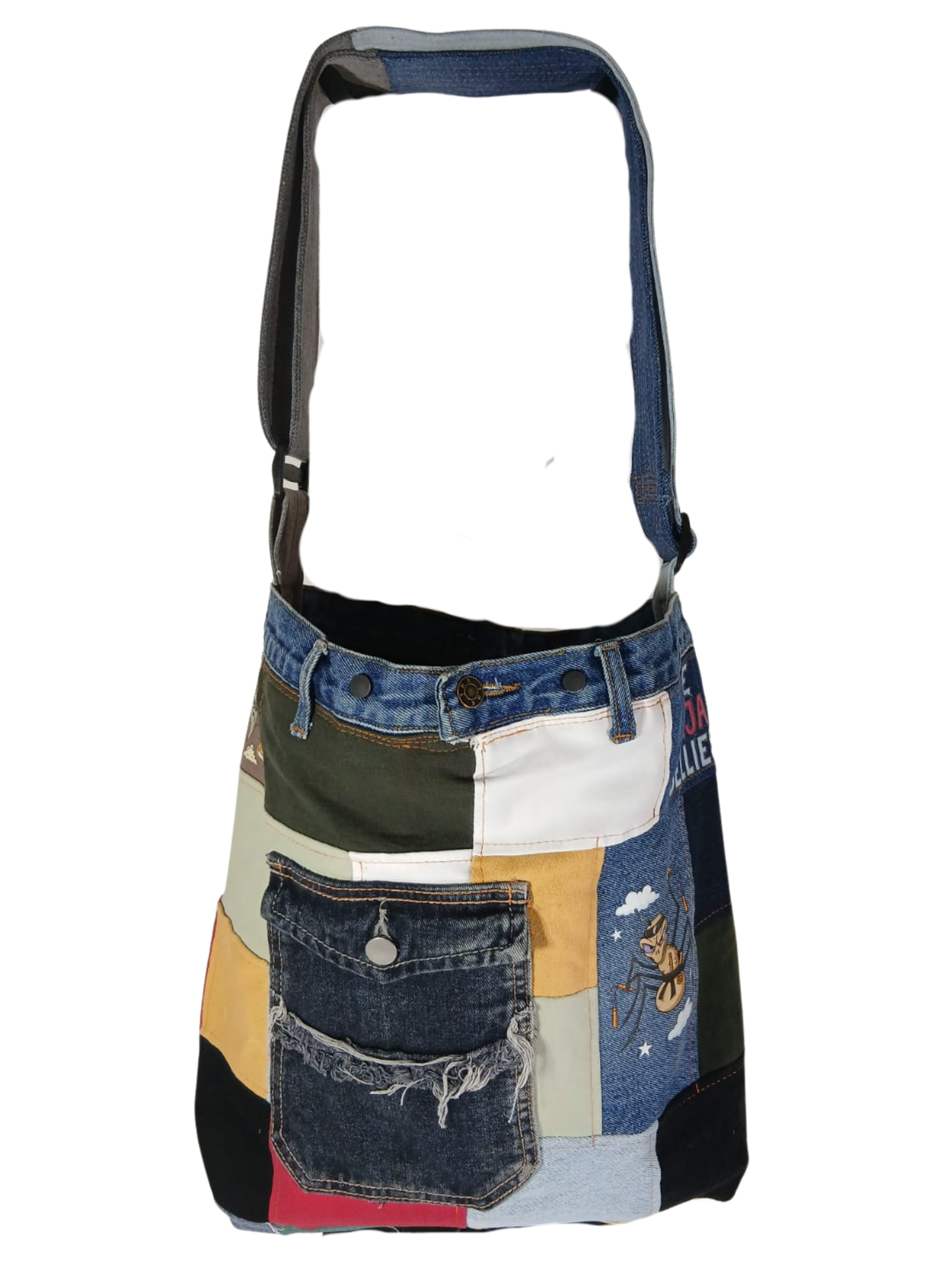 One-of-a-Kind Upcycled Bag – MC Wingz & Friends