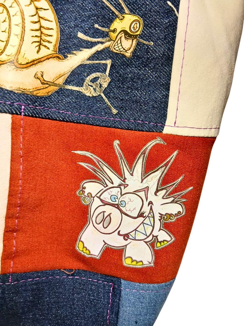 One-of-a-Kind Upcycled Bag – MC Skeeter & Friends