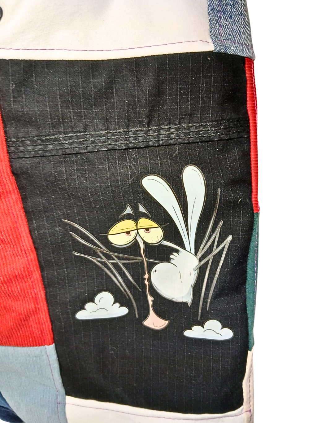 One-of-a-Kind Upcycled Bag – MC Skeeter & Friends