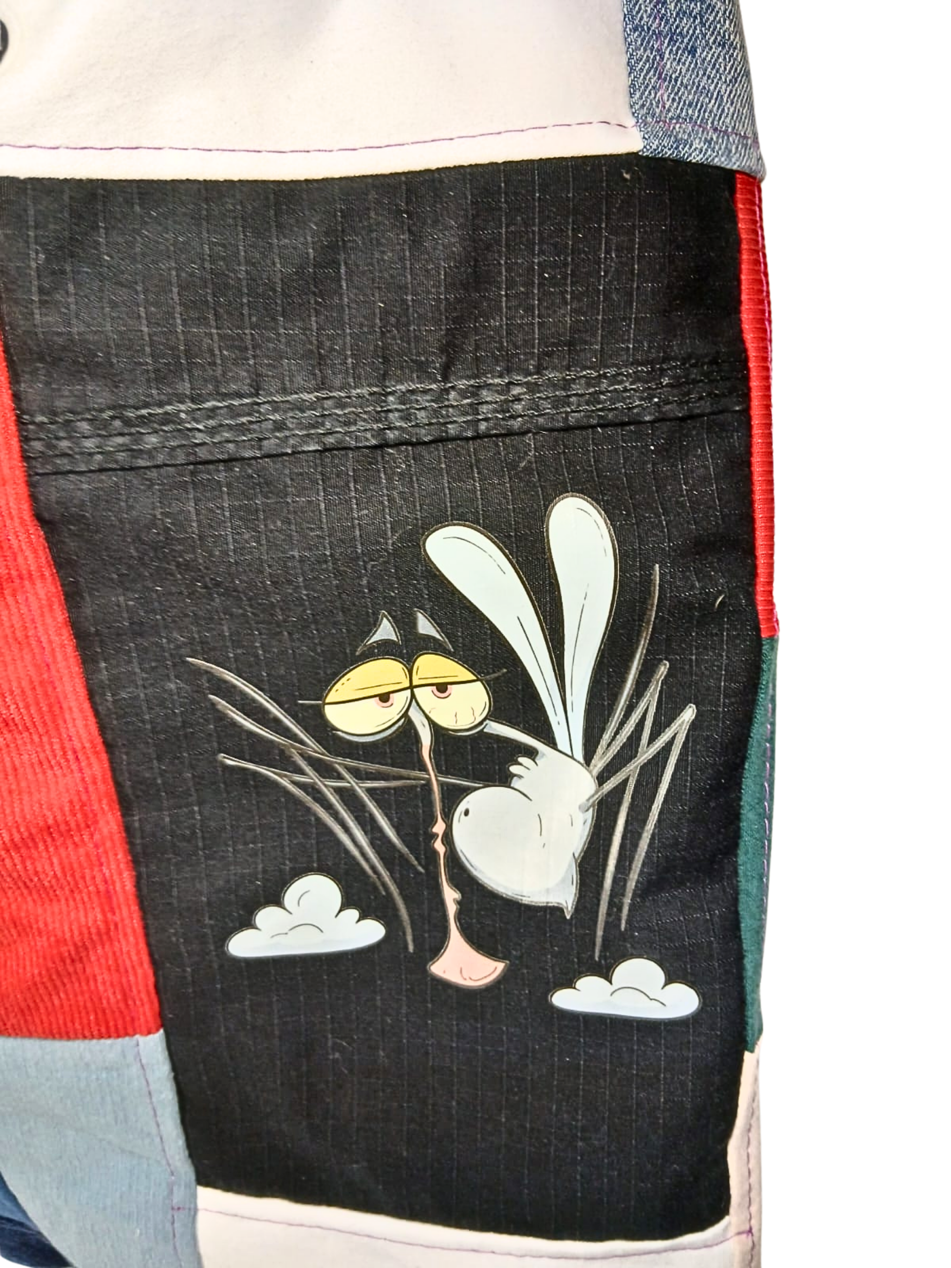 One-of-a-Kind Upcycled Bag – MC Skeeter & Friends