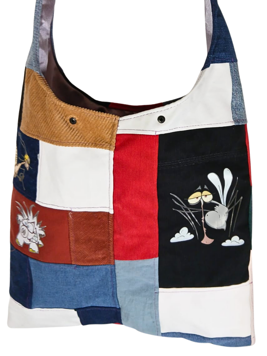 One-of-a-Kind Upcycled Bag – MC Skeeter & Friends