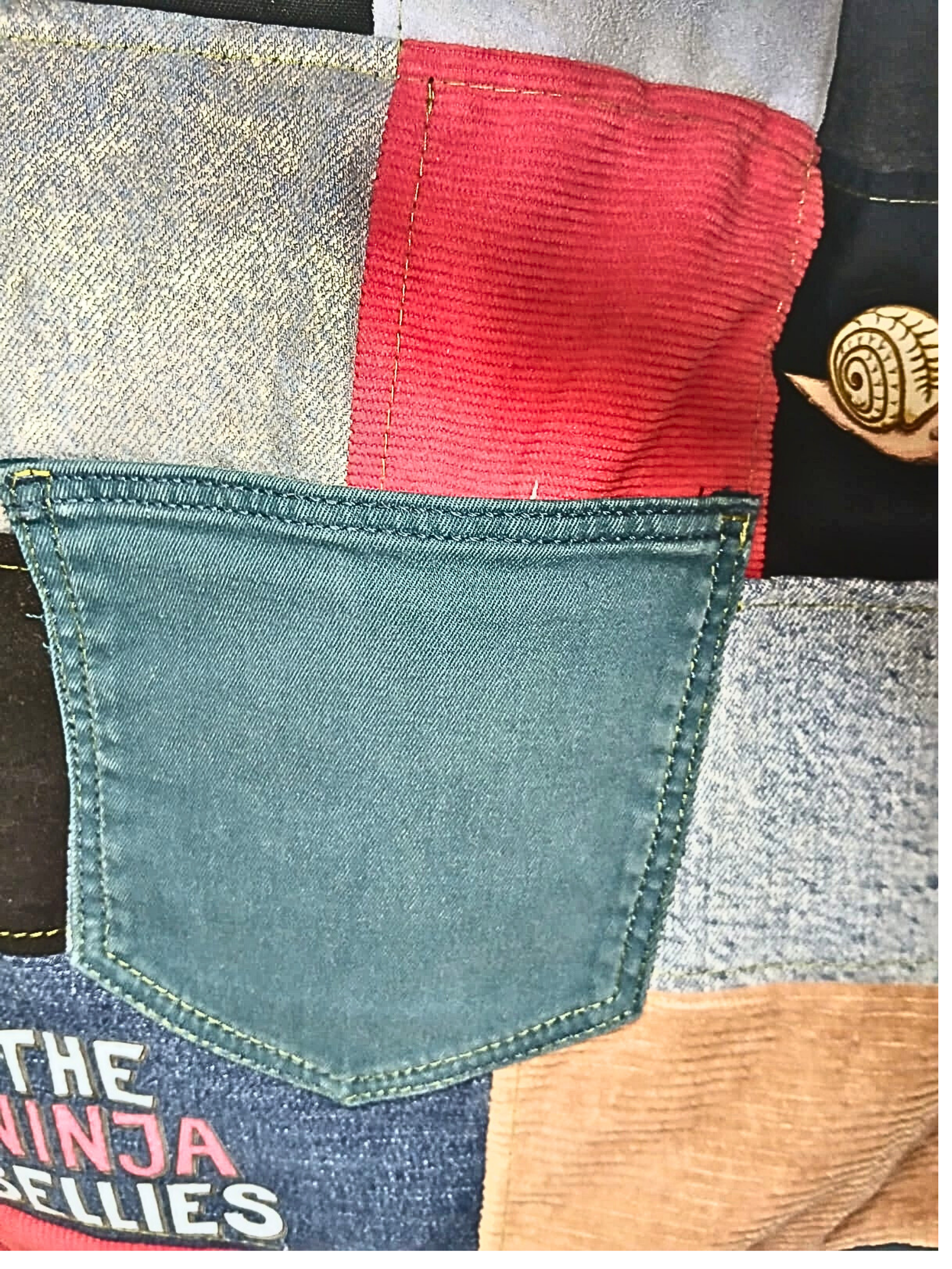 One-of-a-Kind Upcycled Bag – Turbo Slim & Friends