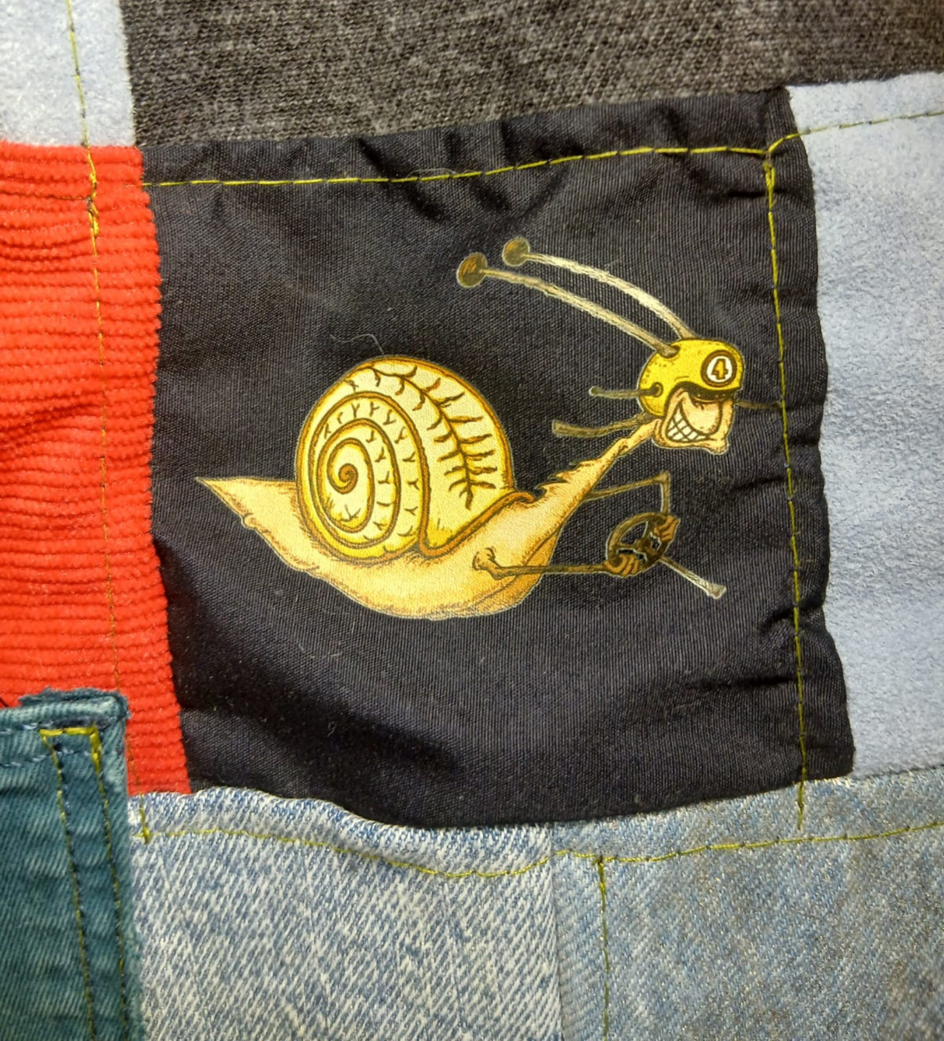 One-of-a-Kind Upcycled Bag – Turbo Slim & Friends