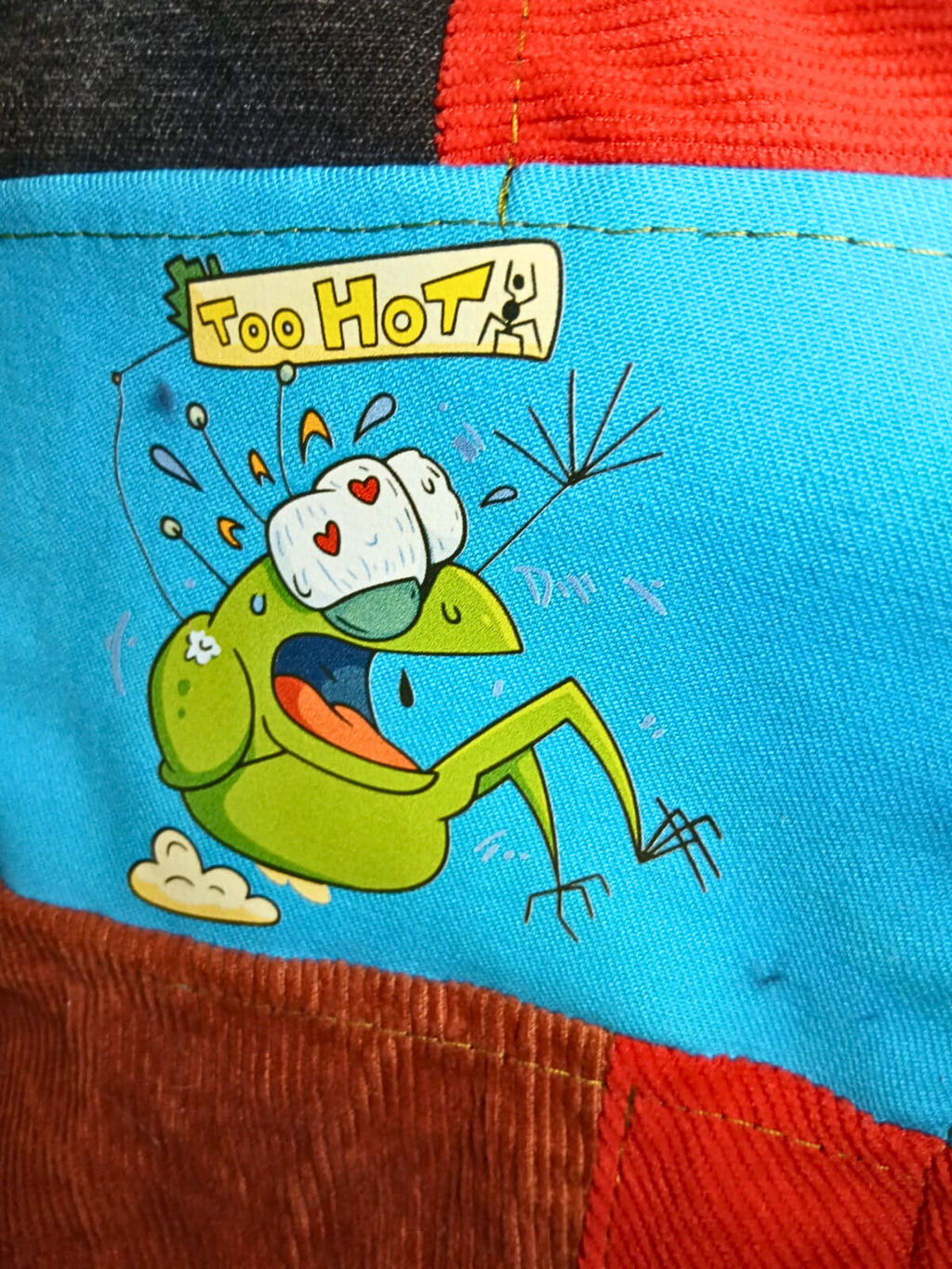 One-of-a-Kind Upcycled Bag – Turbo Slim & Friends
