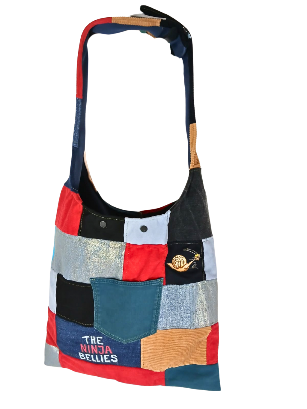 One-of-a-Kind Upcycled Bag – Turbo Slim & Friends