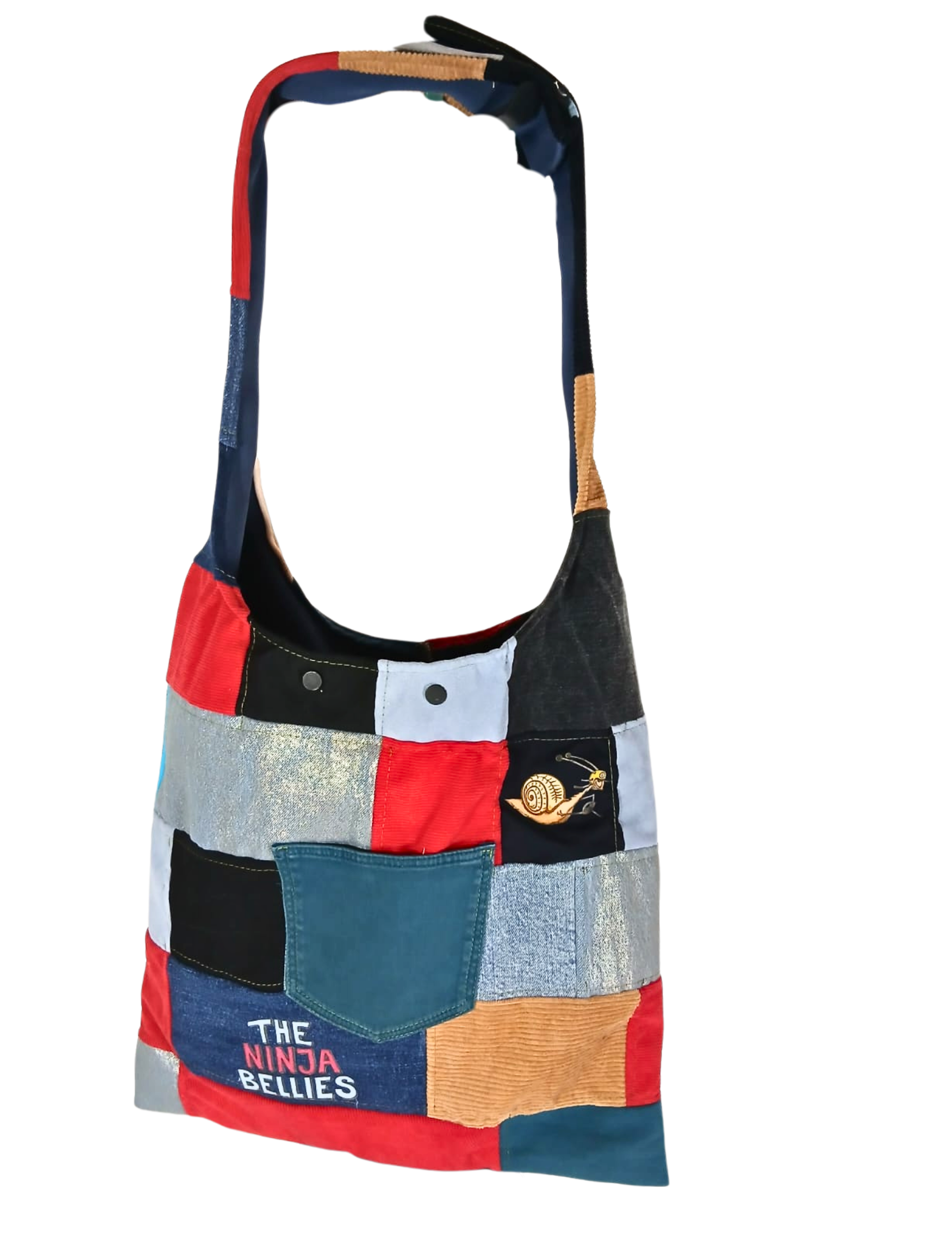 One-of-a-Kind Upcycled Bag – Turbo Slim & Friends