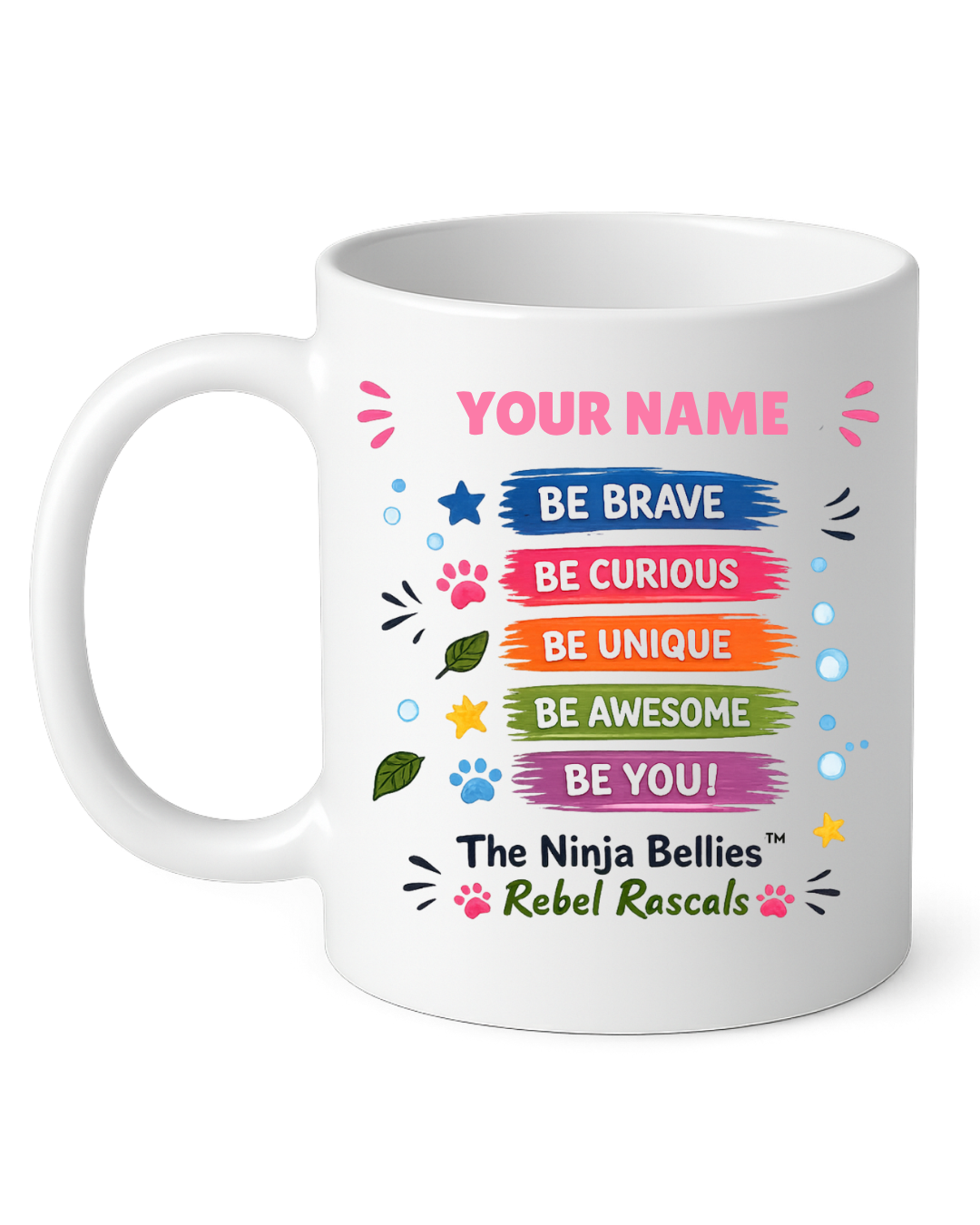 Oxton The Octopus Rebel Rascals Personalised Mug
