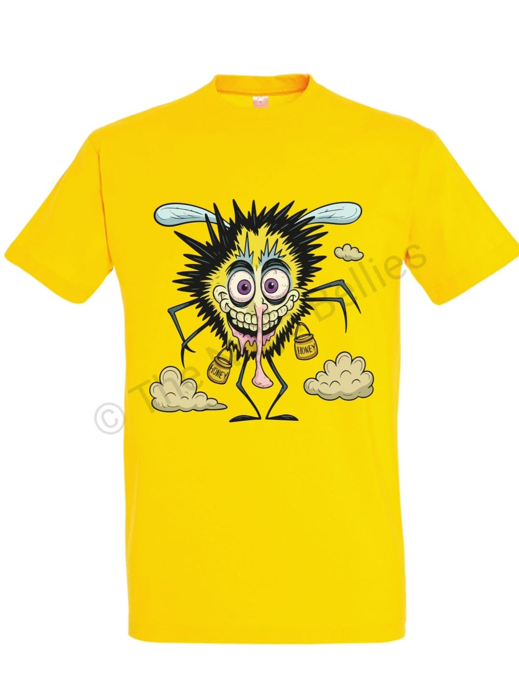 Short sleve unisex T-shirt (Buzz B-Bee)