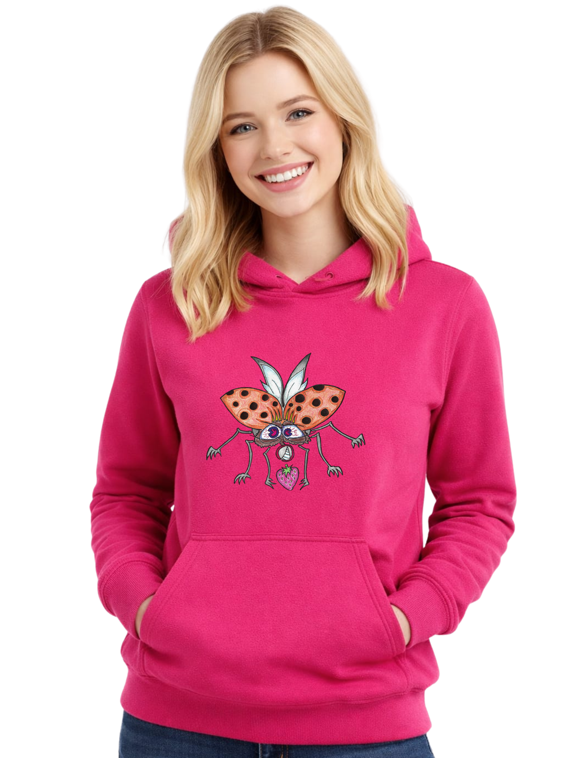 Ladybird the Berry Bandit – Adult Hoodie