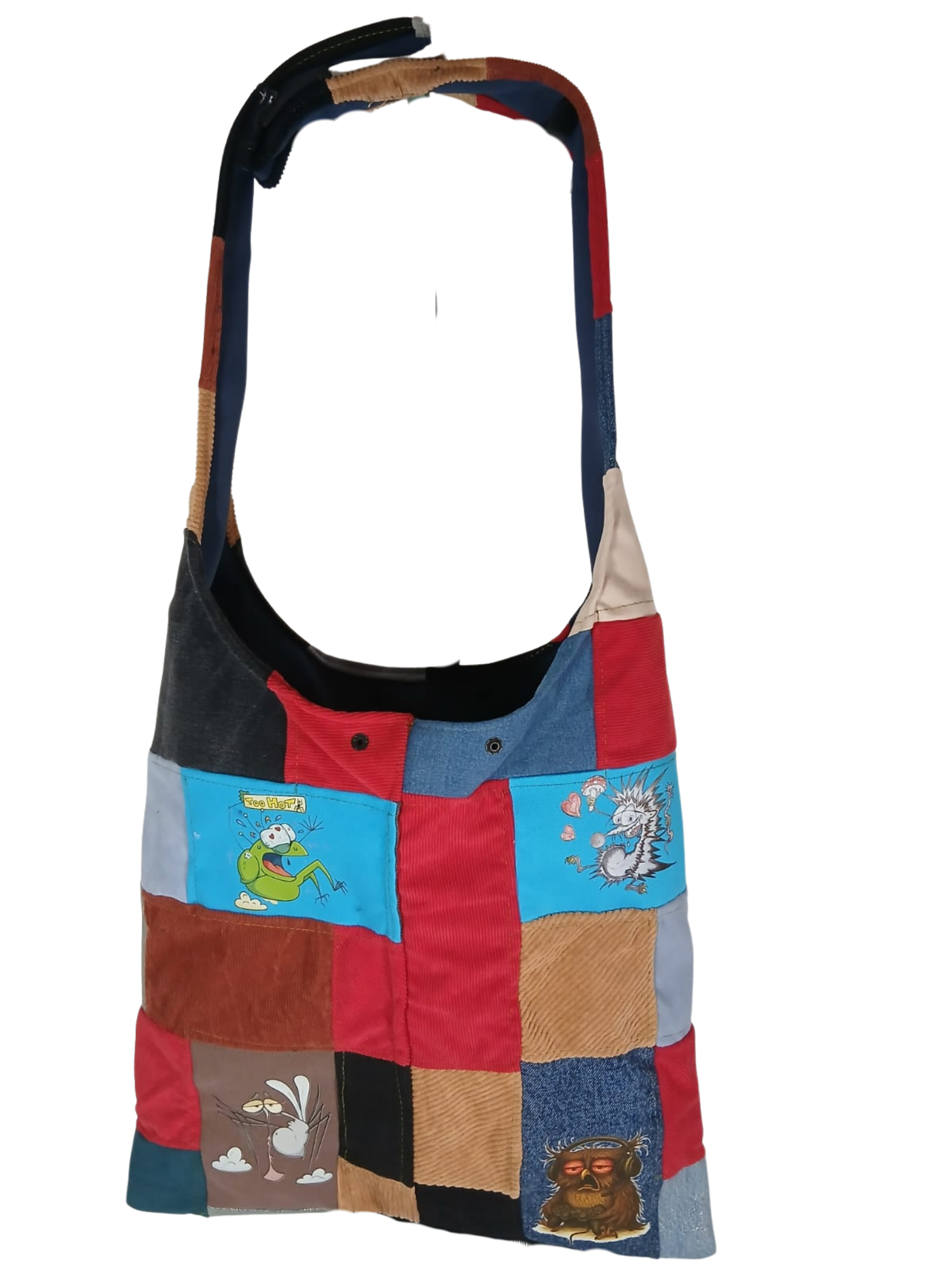 One-of-a-Kind Upcycled Bag – Turbo Slim & Friends