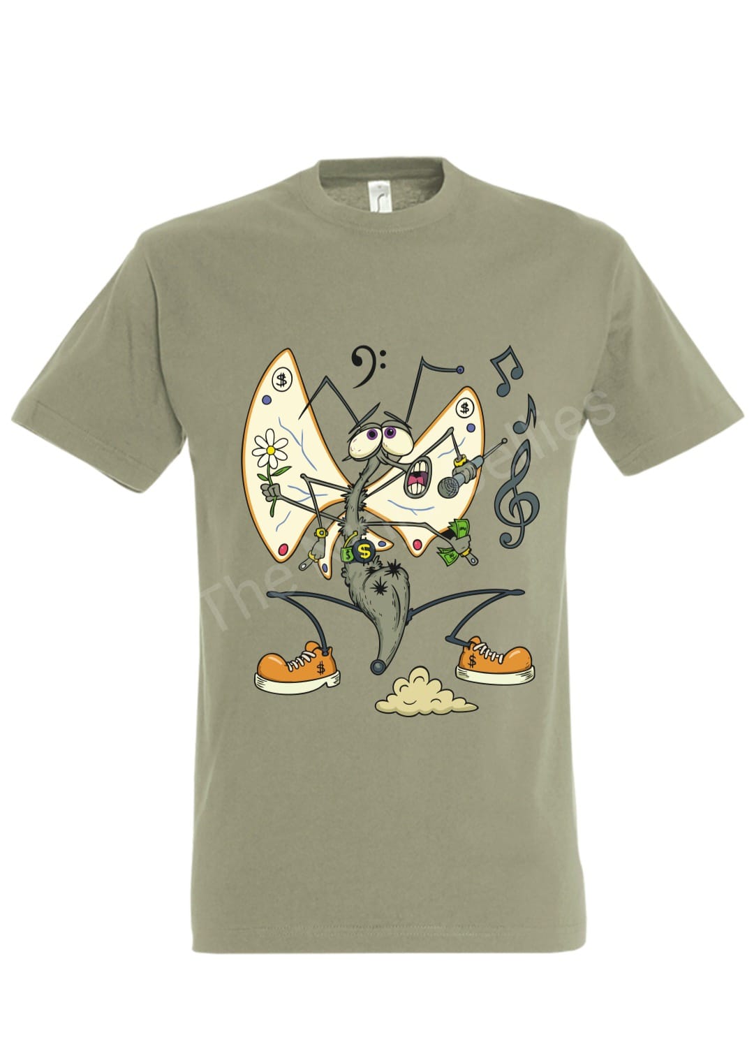 Short sleeve art unisex T-shirt (MC Wingz -Butterfly)