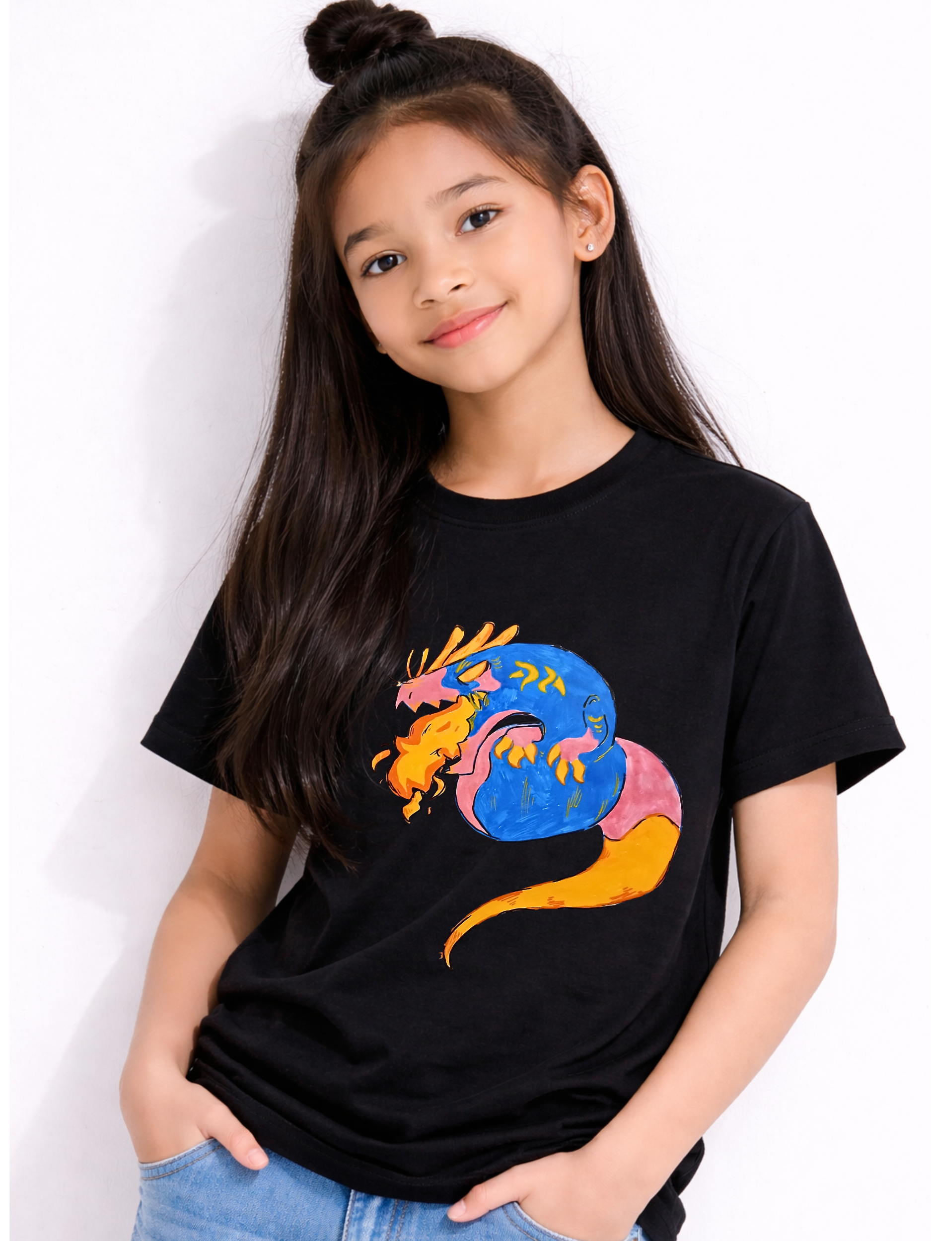 Kids T-shirt (Rainbro Drackon)