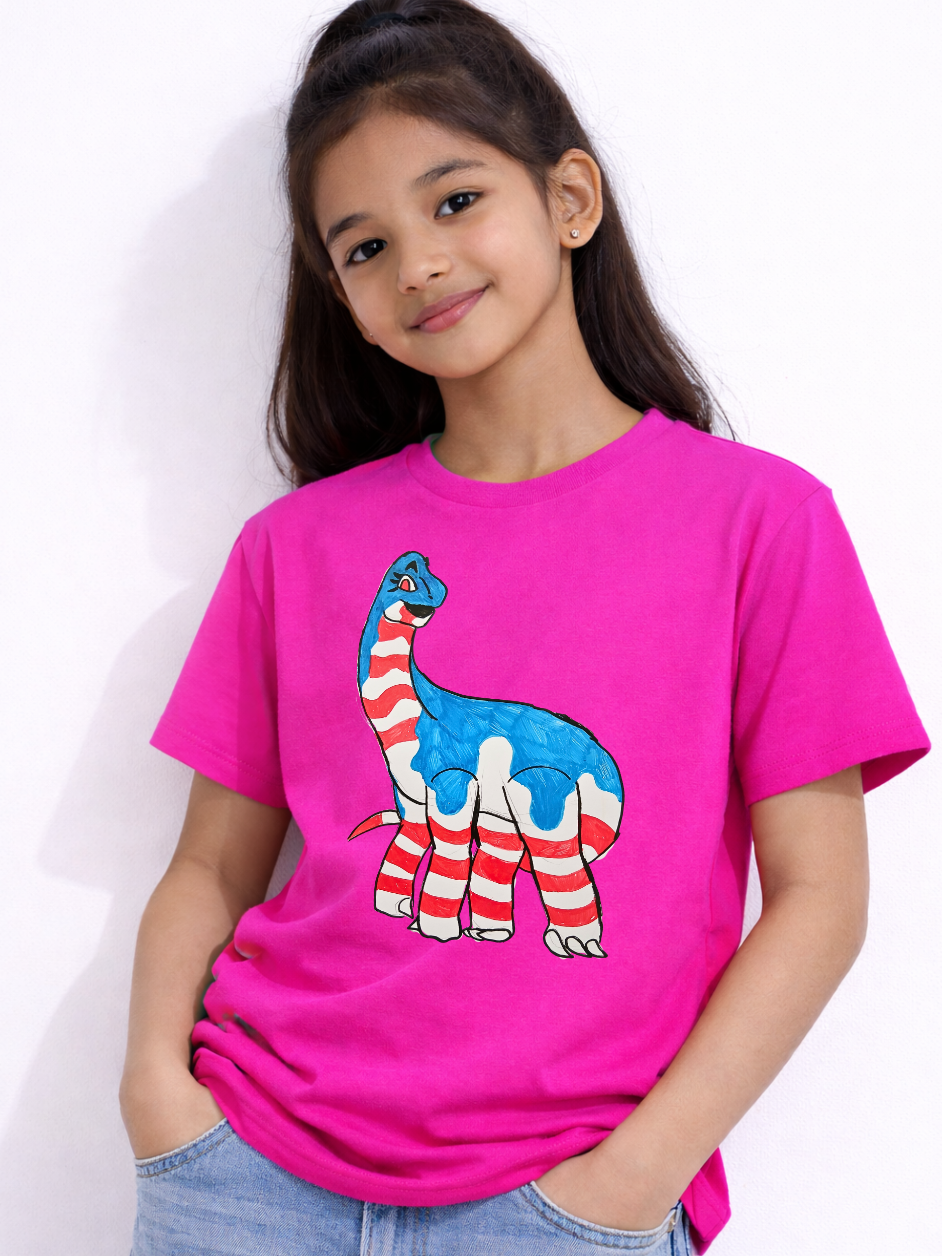 Kids T-shirt (Candychiosarus)