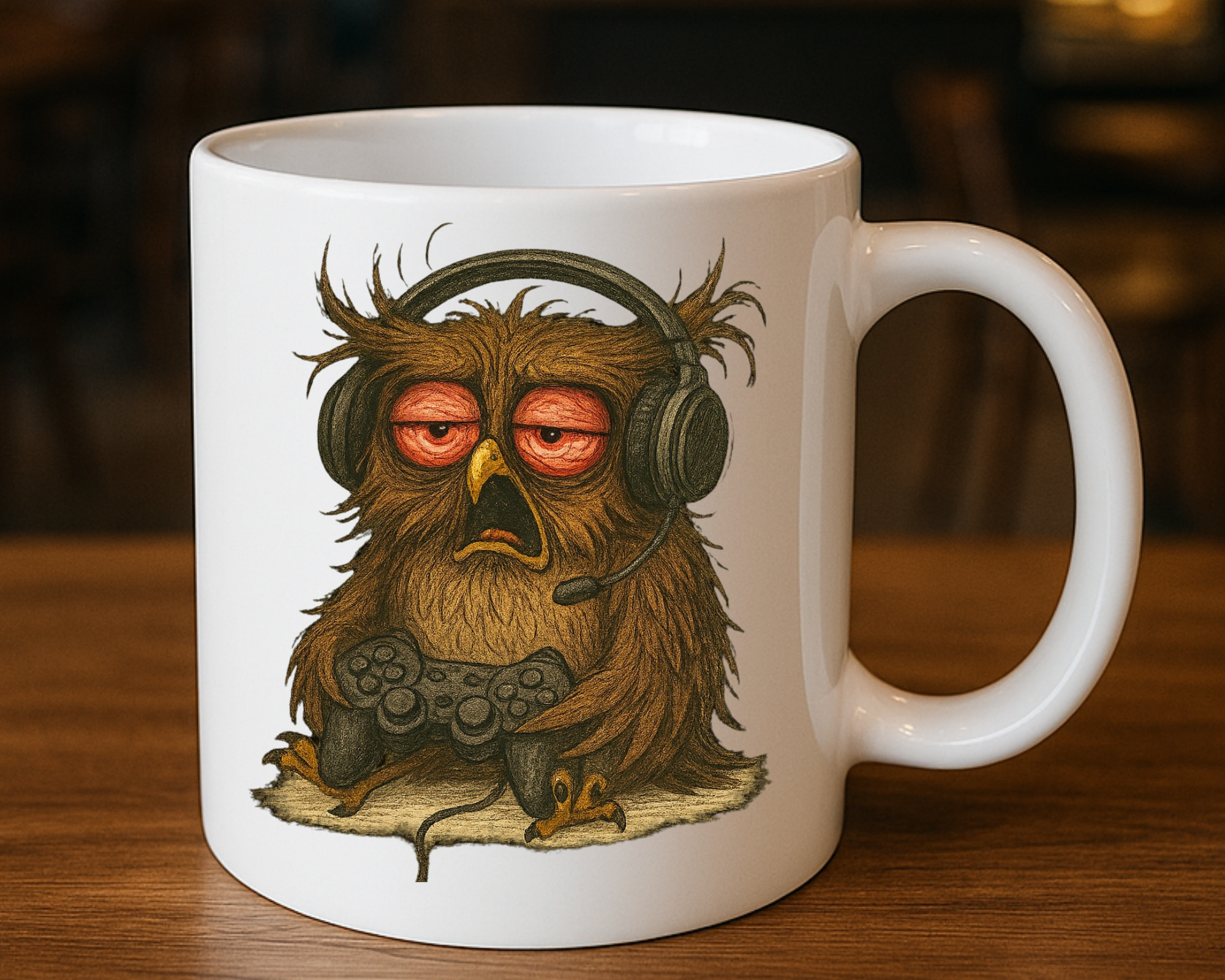 Mug (Gamer Owl)