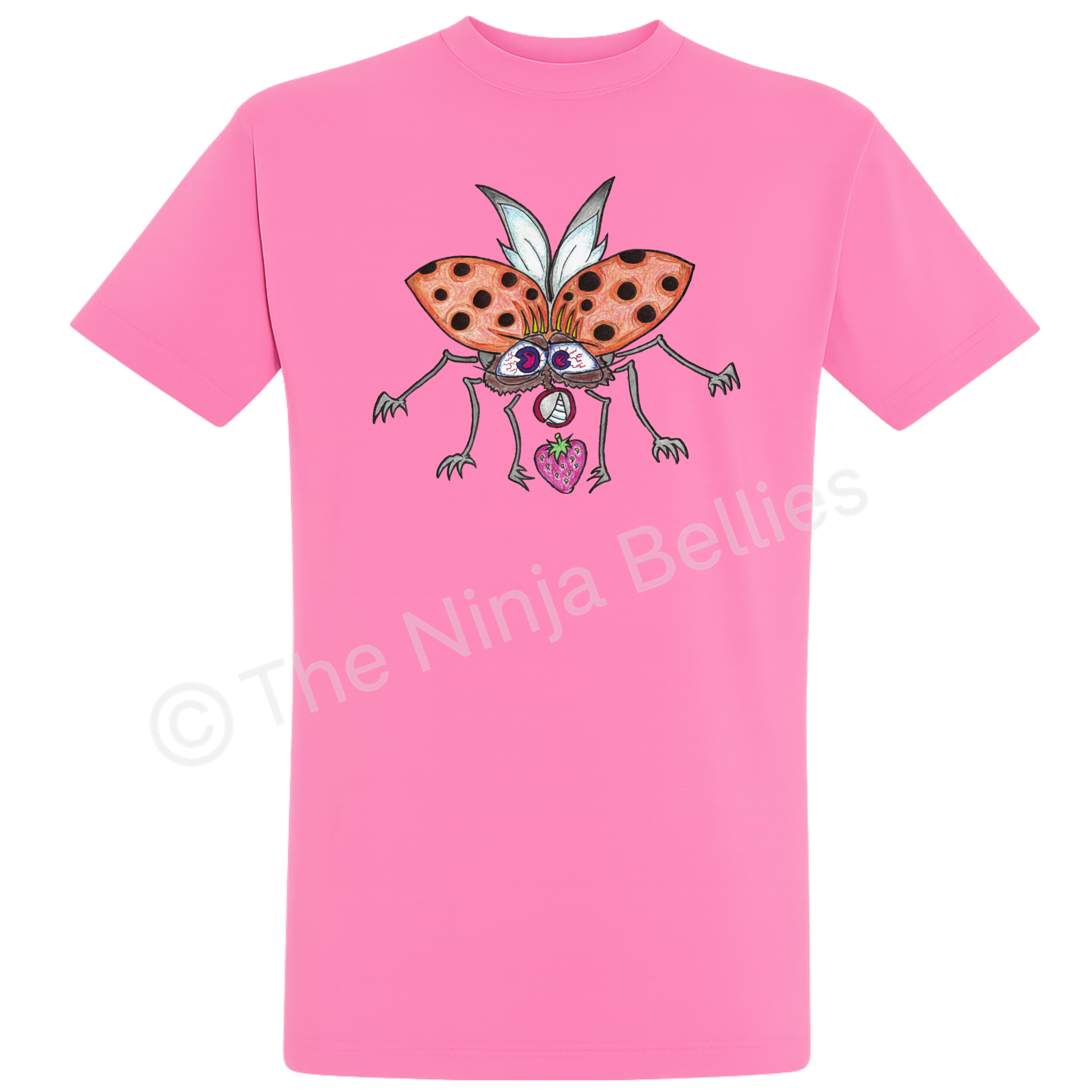 Short sleeve unisex  T-shirt (Ladybird)