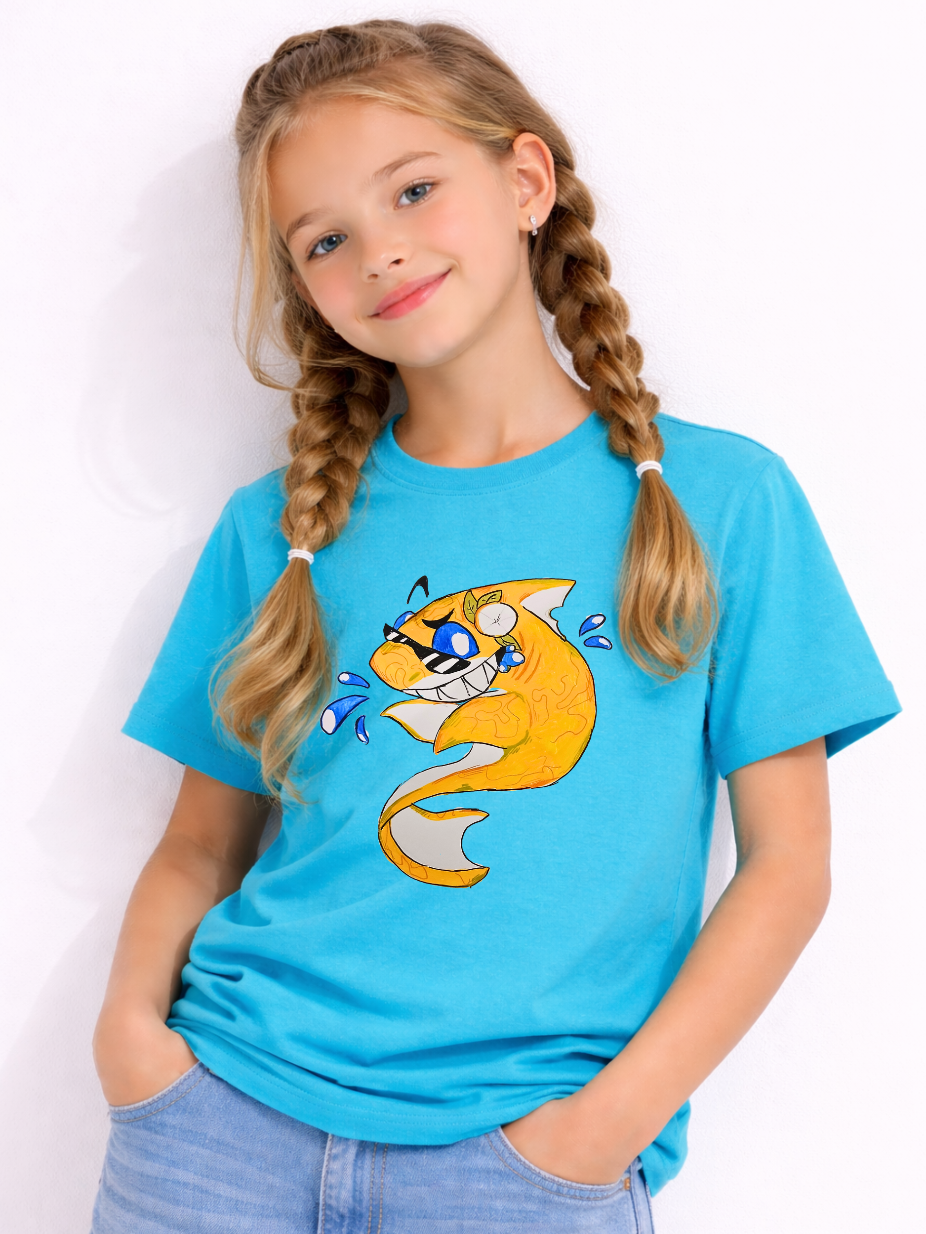 Kids T-shirt (Lemon Shork)