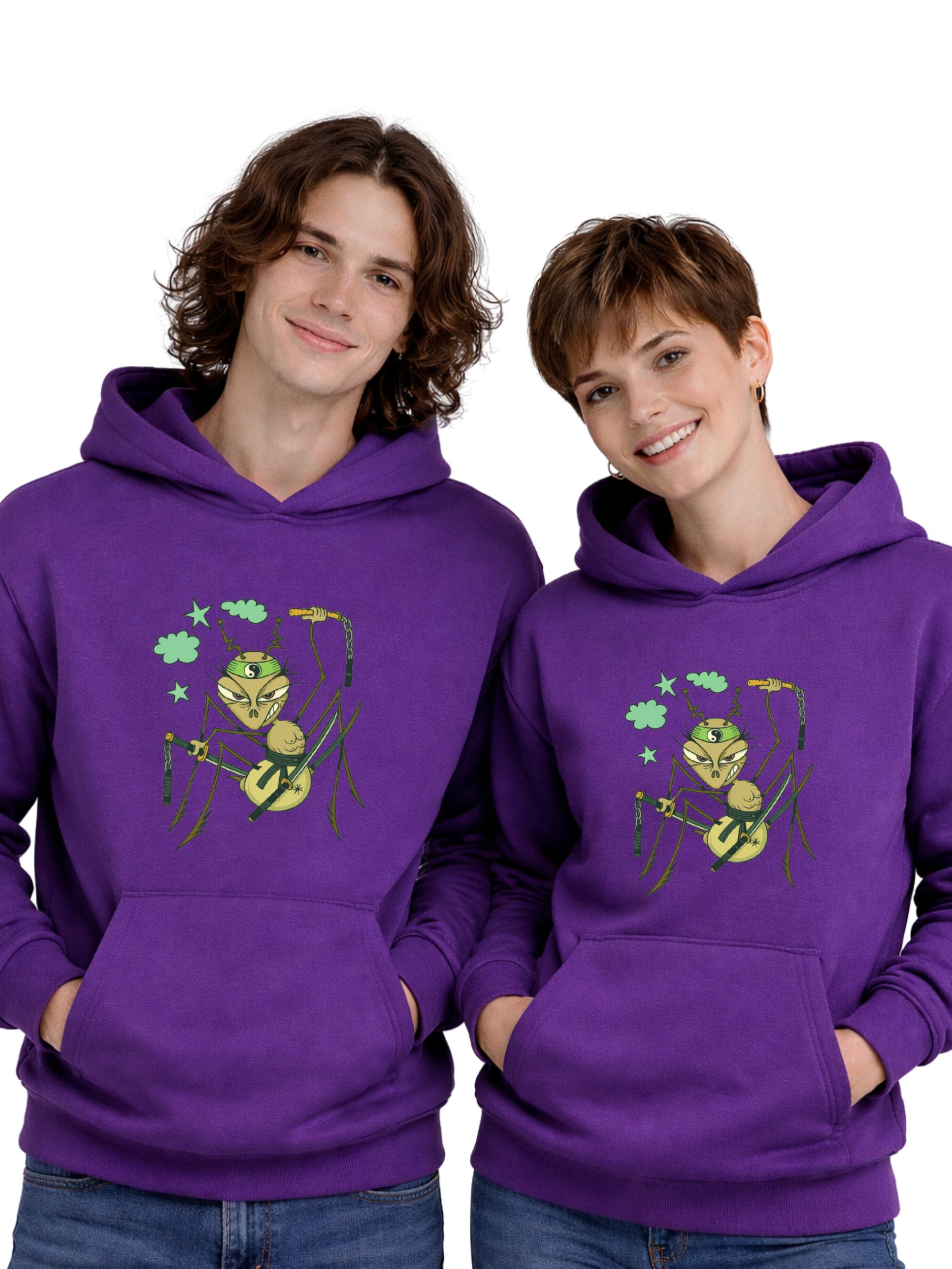 Ant Ninja the Ant – Adult Unisex Hoodie