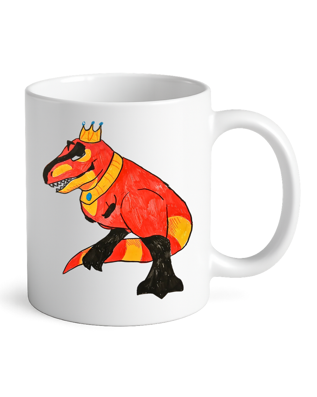 King Rexy Rebel Rascals Personalised Mug