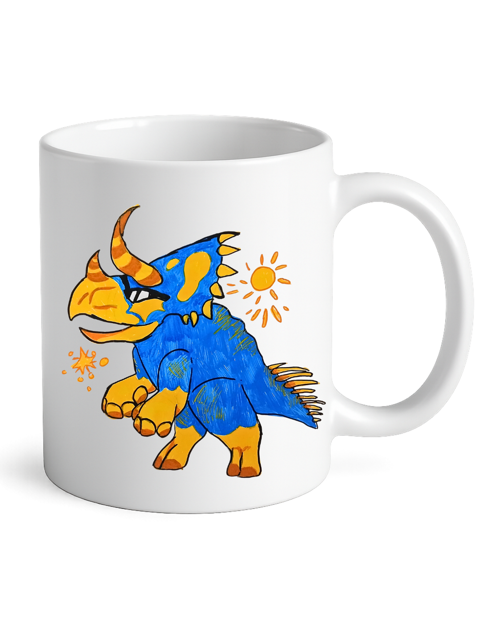 Sunceratops Rebel Rascals Personalised Mug