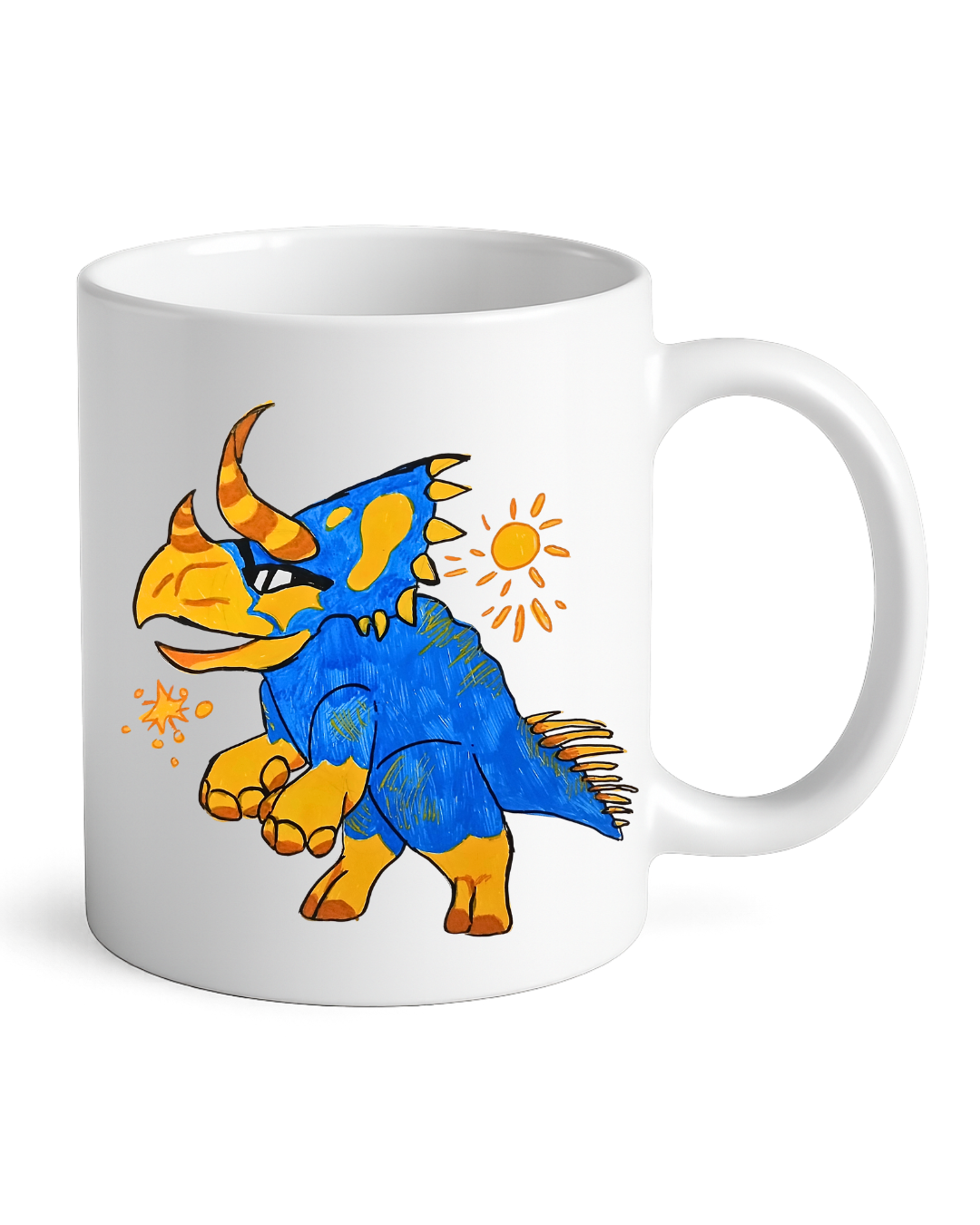 Sunceratops Rebel Rascals Personalised Mug