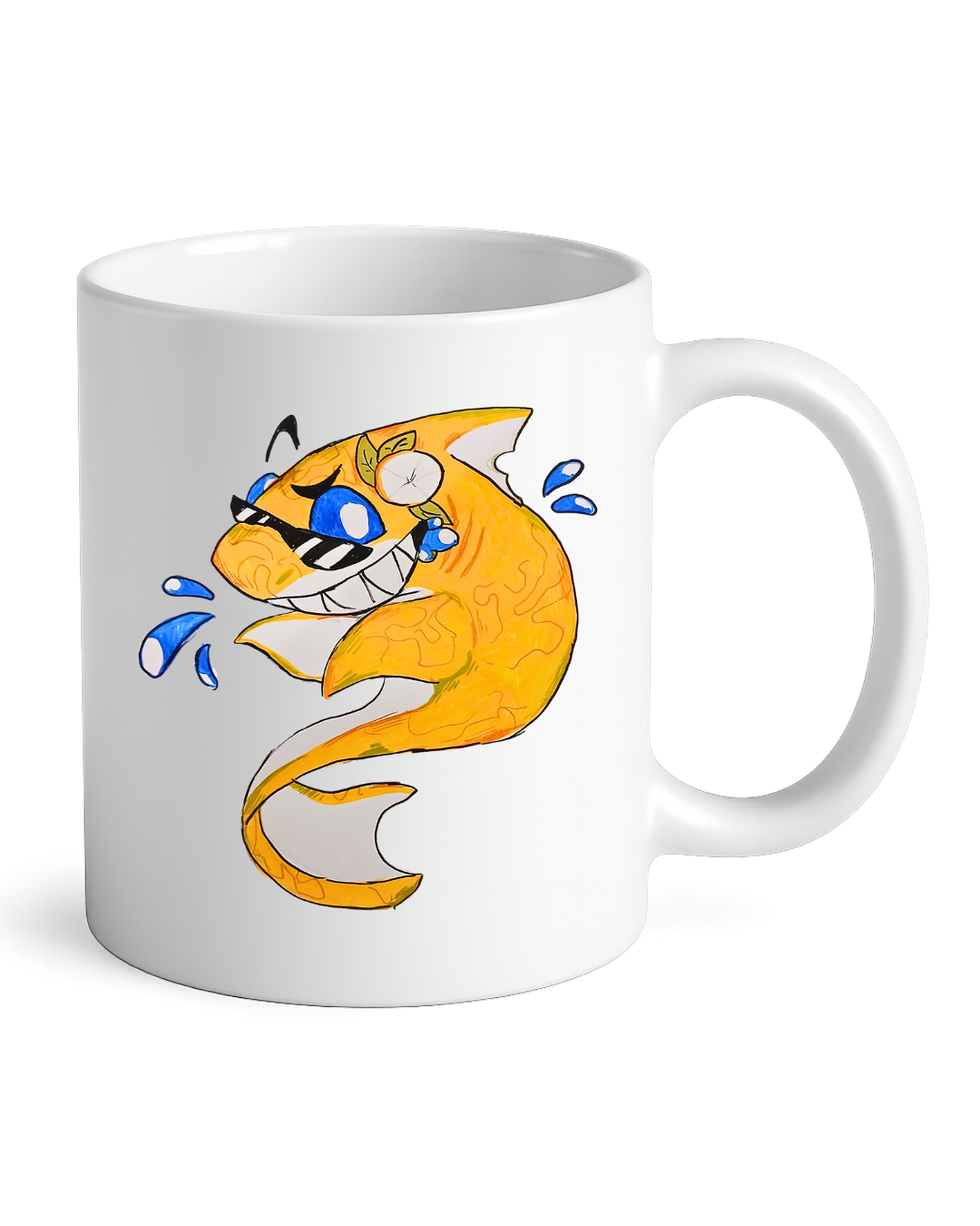 Lemon Shark Rebel Rascals Personalised Mug