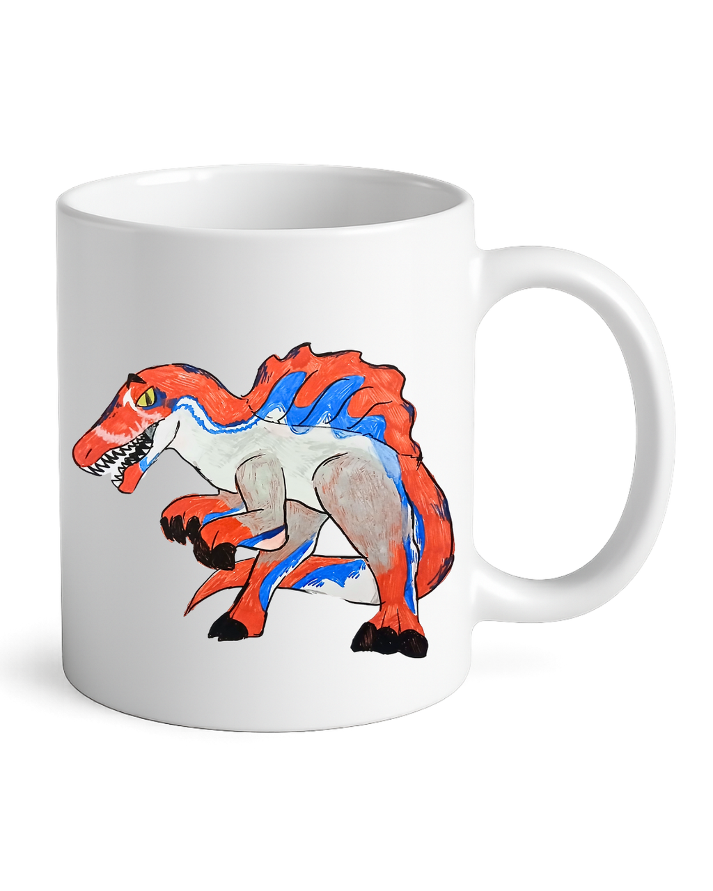 JW3 Spinosaurus Rebel Rascals Personalised Mug