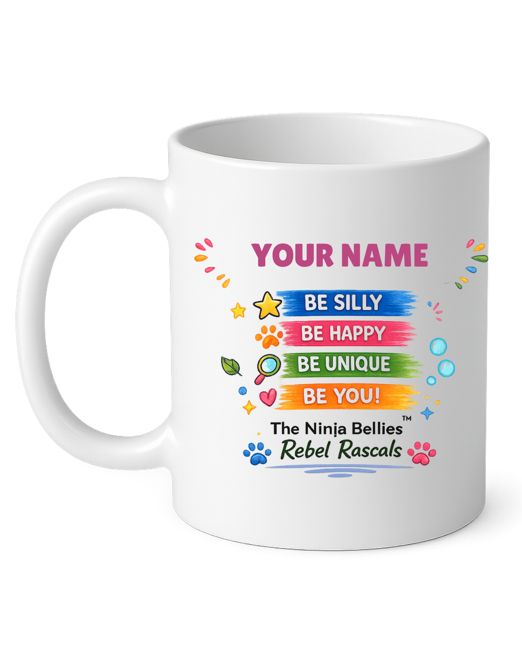 Candychiosaurus Rebel Rascals Personalised Mug