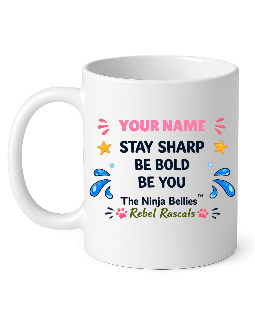Oxton The Octopus Rebel Rascals Personalised Mug