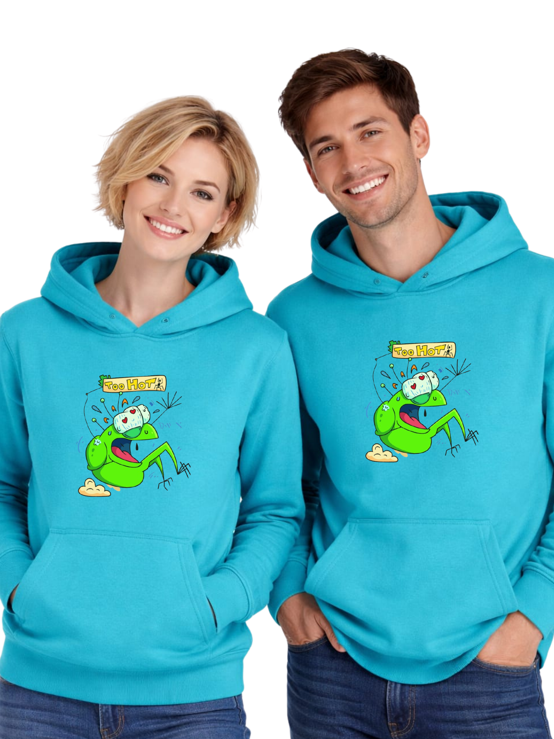 TripHop the Frog – Adult Unisex Hoodie