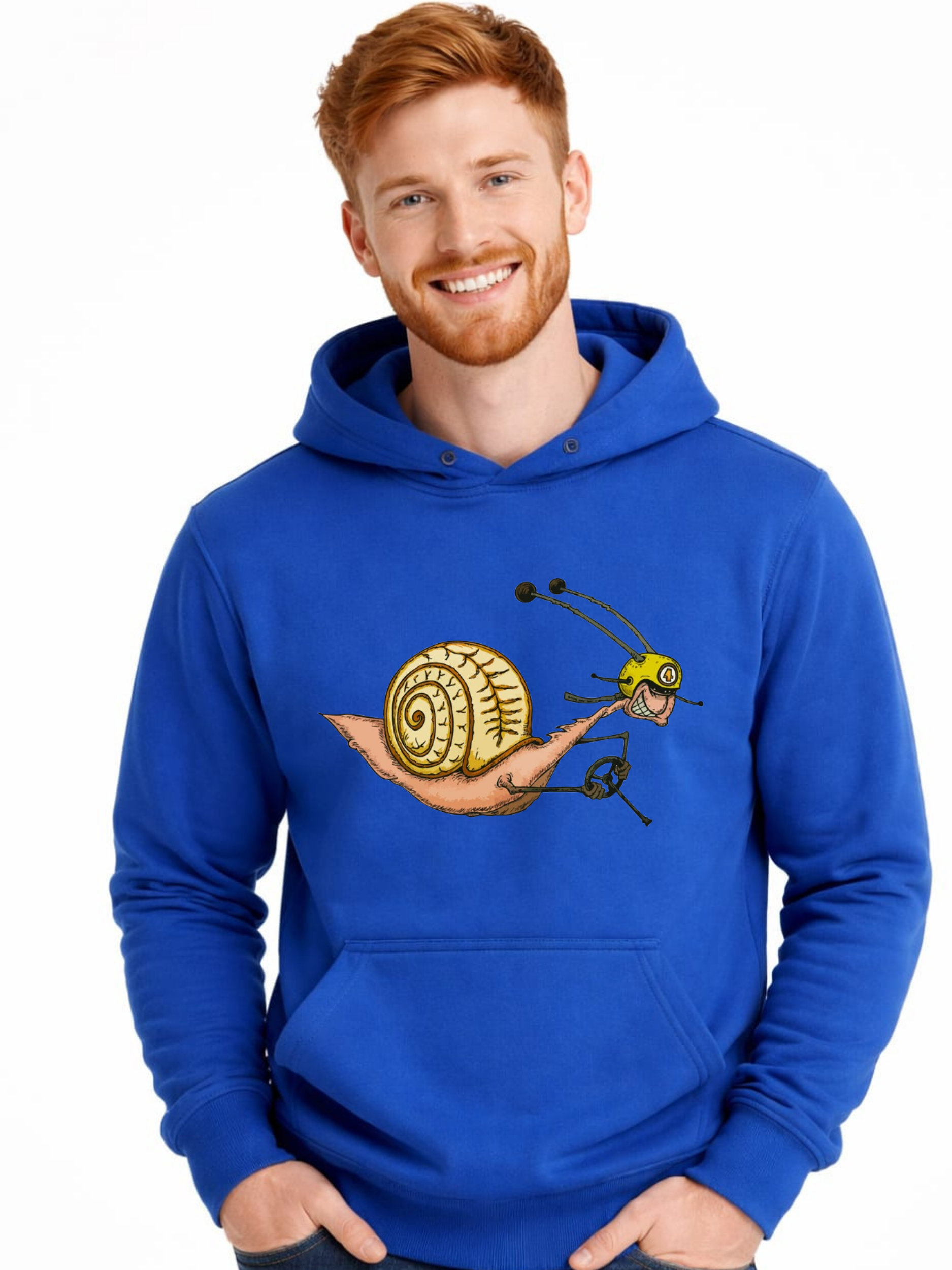 Turbo Slim the Snail – Adult Unisex Hoodie