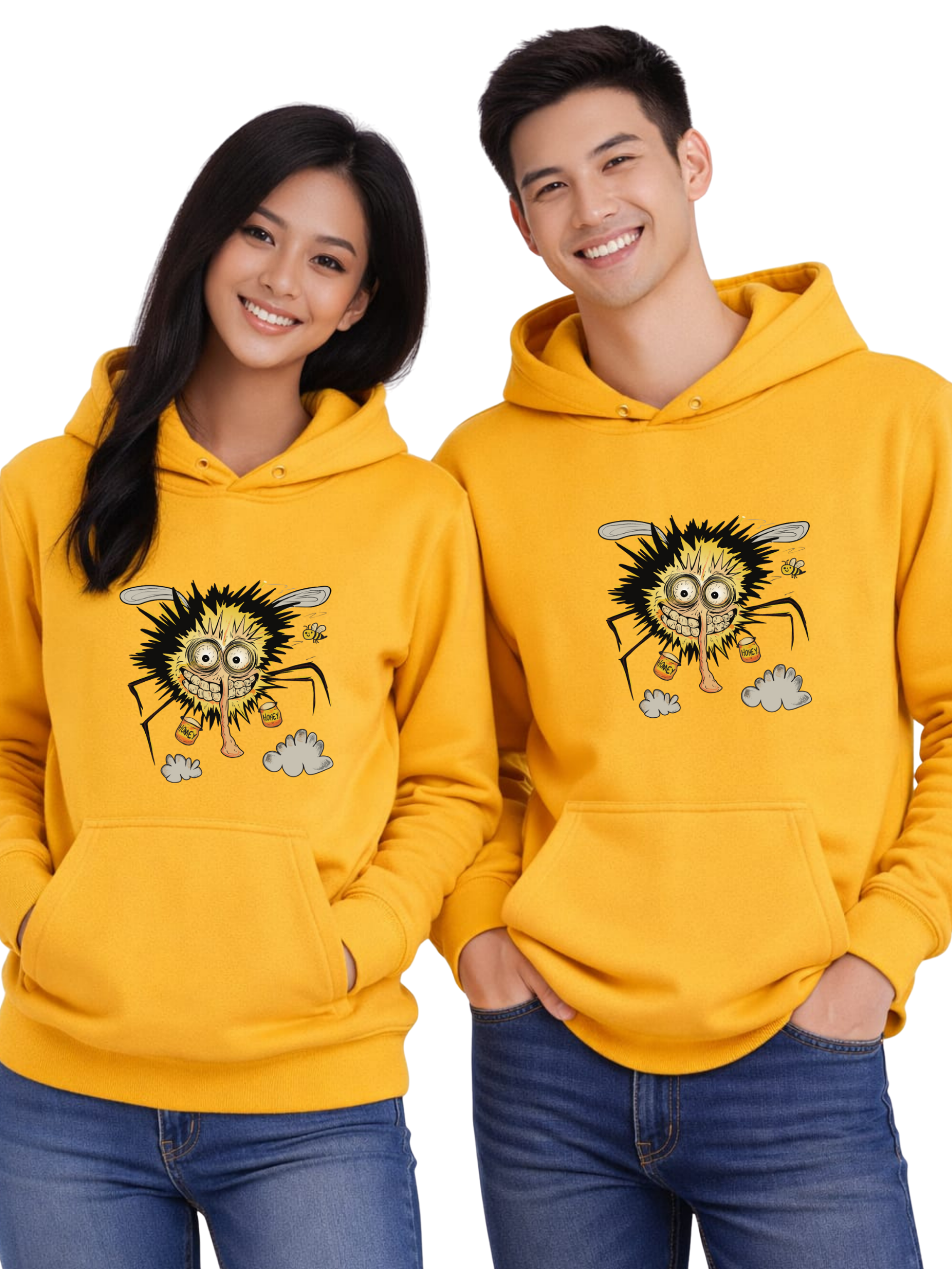 Mad Bee – Adult Unisex Hoodie