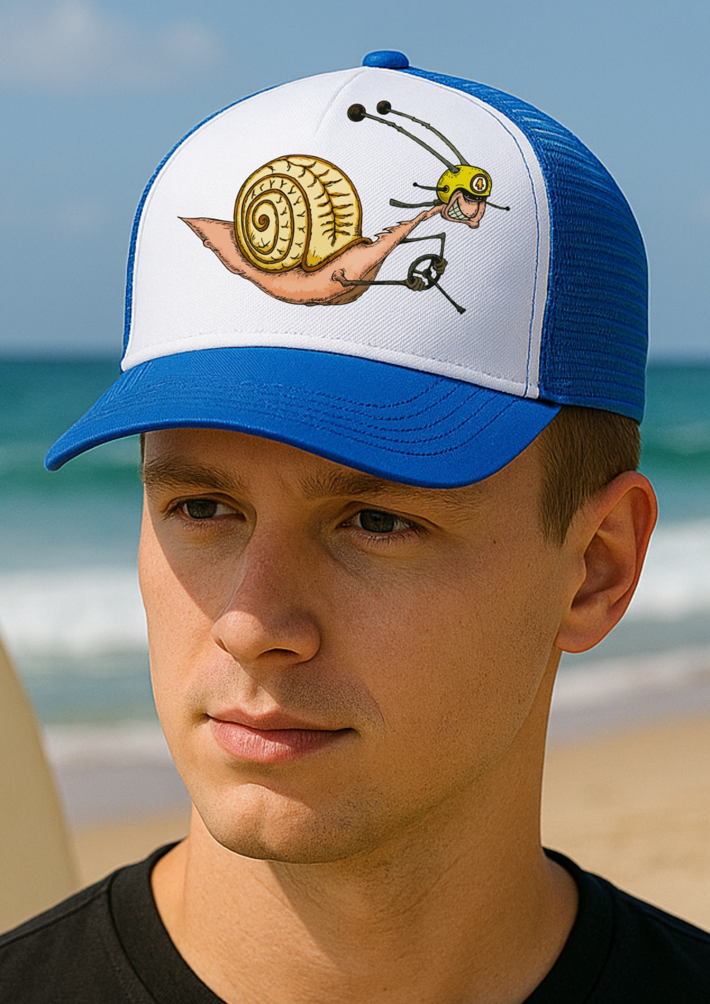 Baseball Hat – The Ninja Bellies Edition (Turbo Slim - snail)