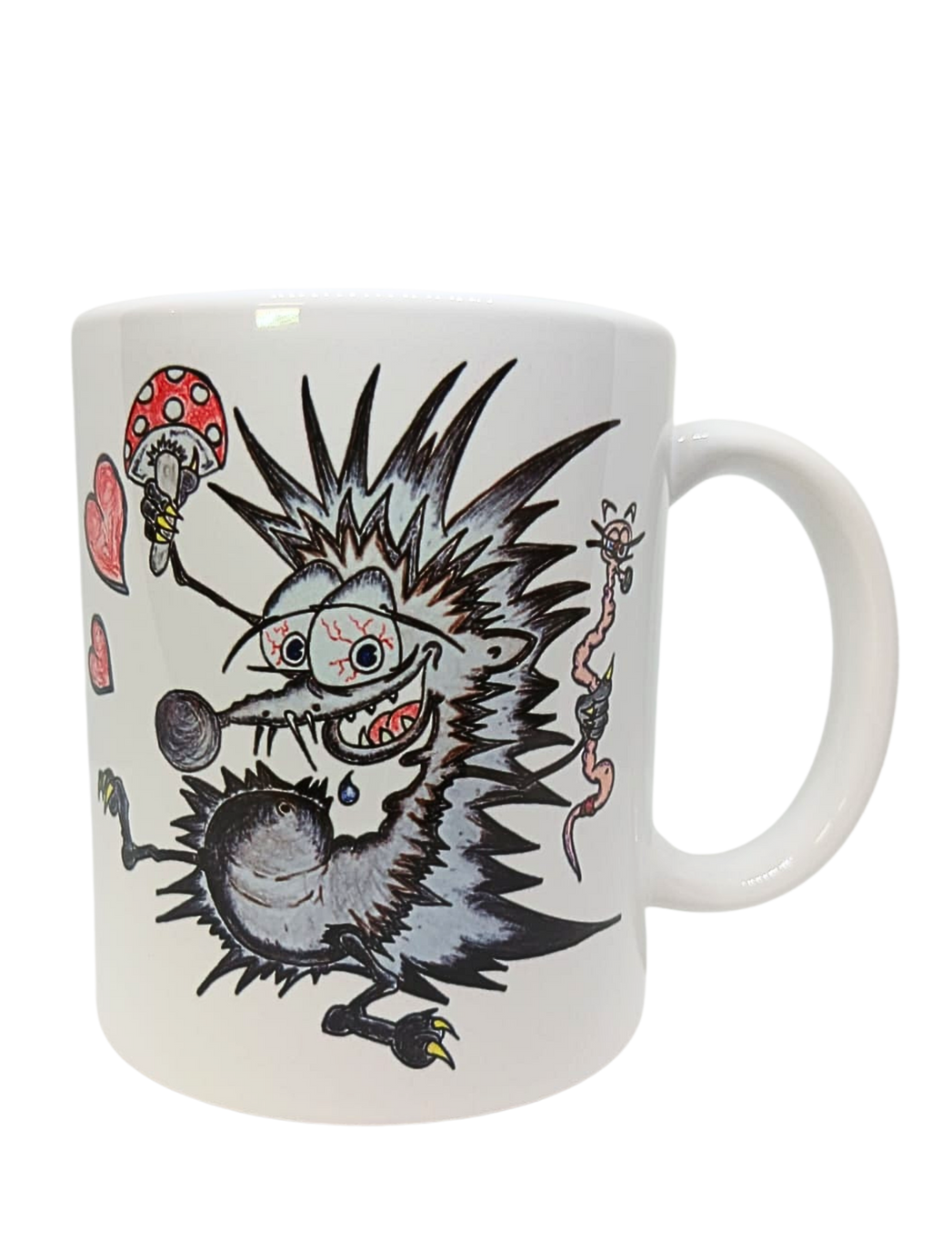 Spiky the Hedgehog & Wiggle Worm Mug