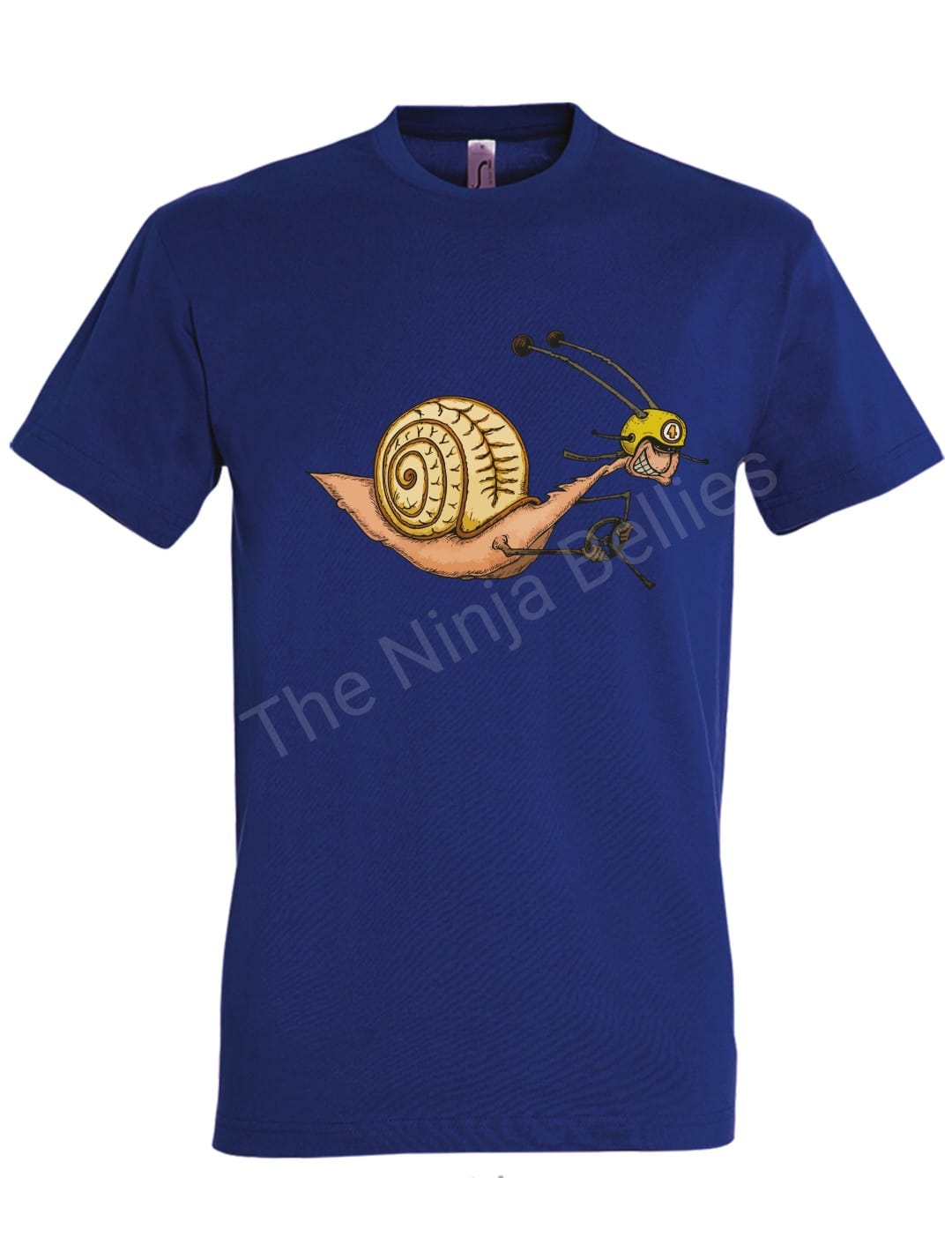 Short sleeve unisex T-shirt (Turbo Slim - snail)